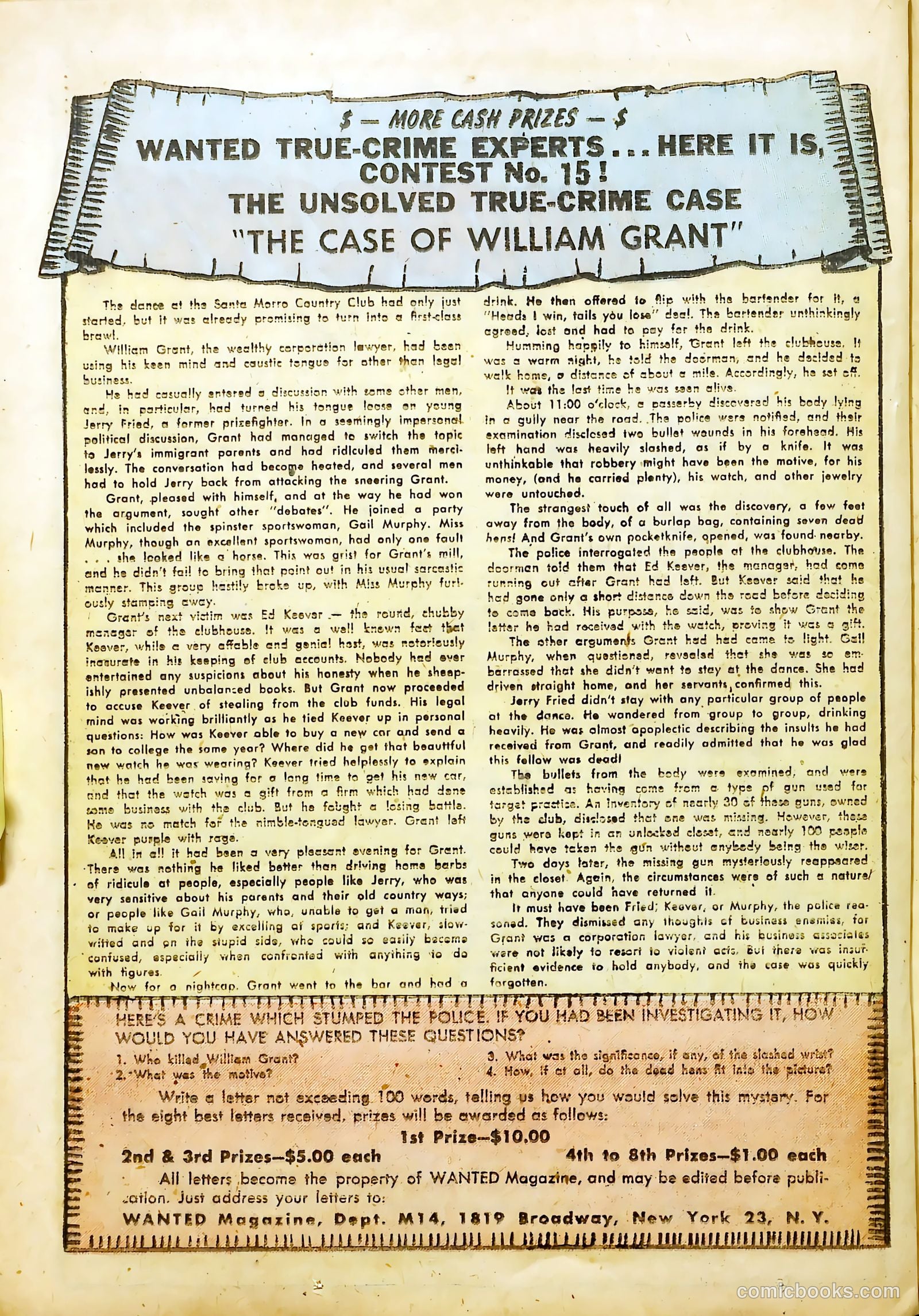 Wanted Comics #49 (1952) — page 20 of 36