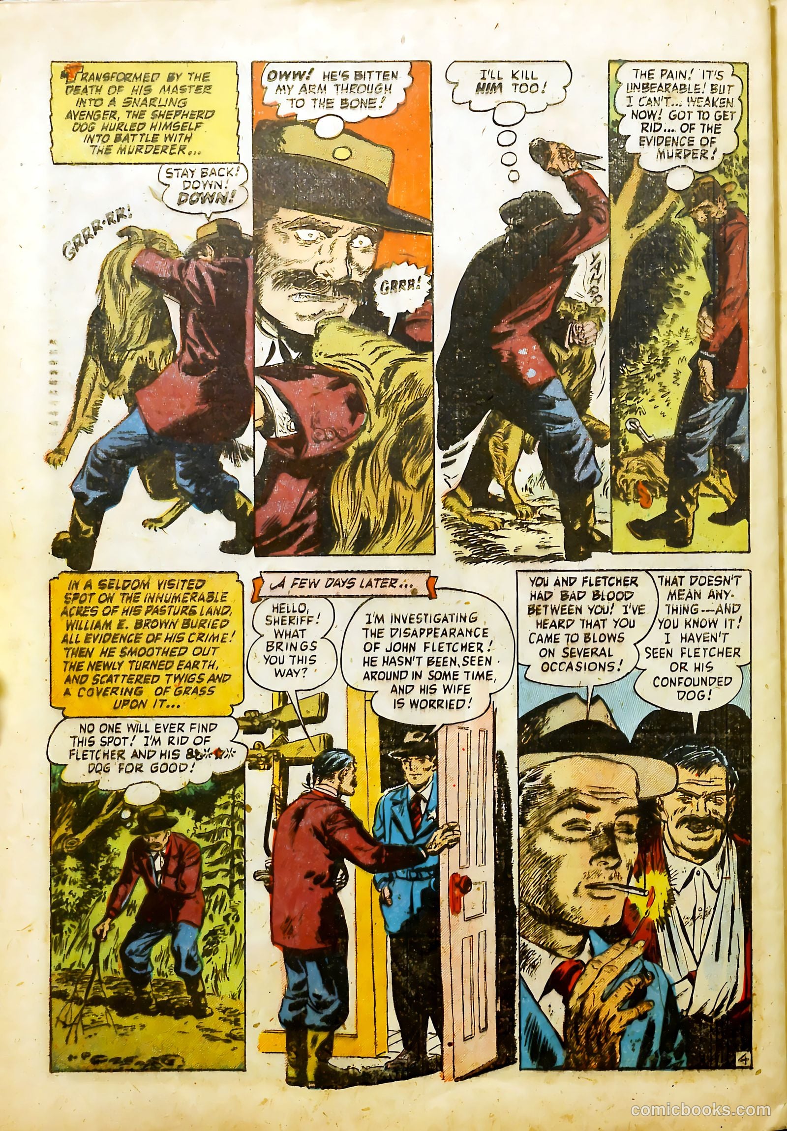 Wanted Comics #49 (1952) — page 30 of 36