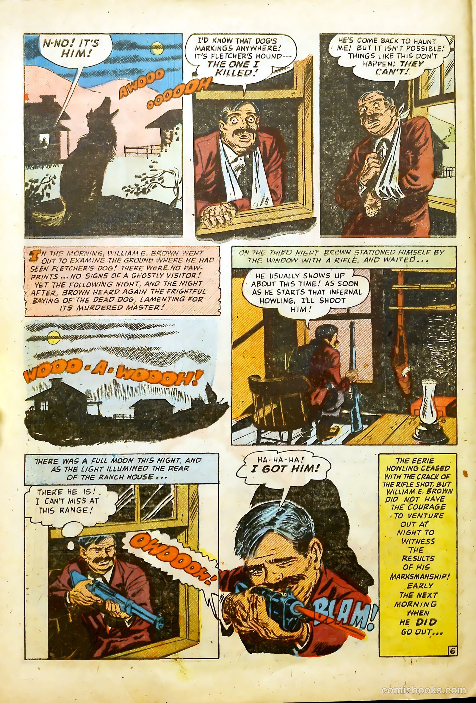 Wanted Comics #49 (1952) — page 32 of 36