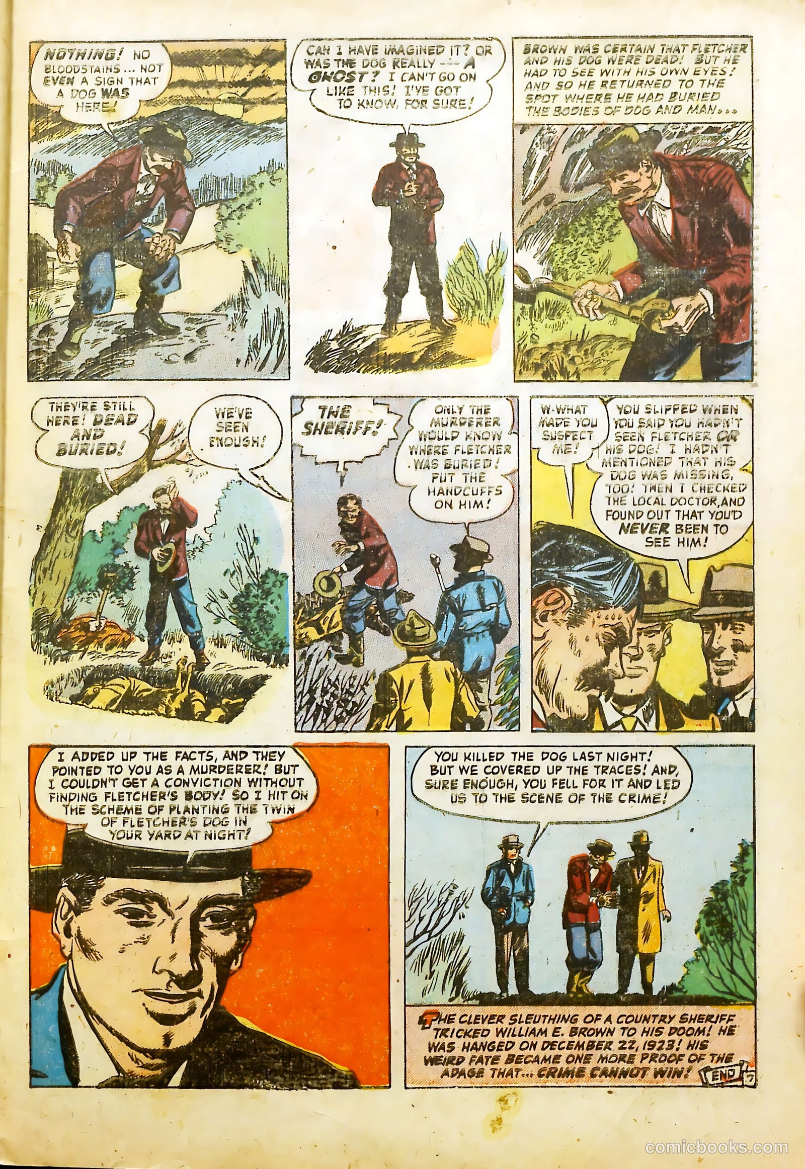 Wanted Comics #49 (1952) — page 33 of 36