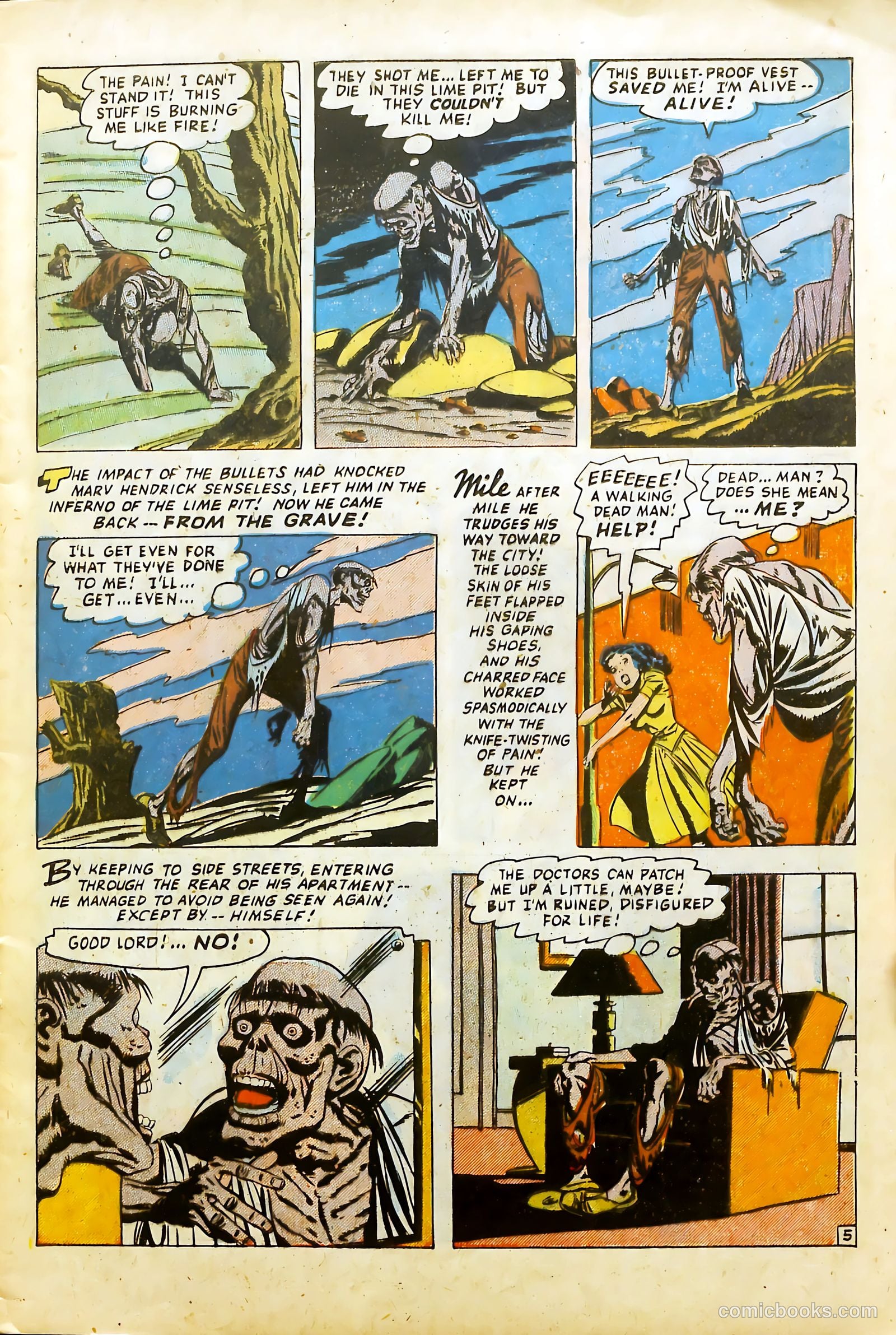 Wanted Comics #50 (1952) — page 7 of 36