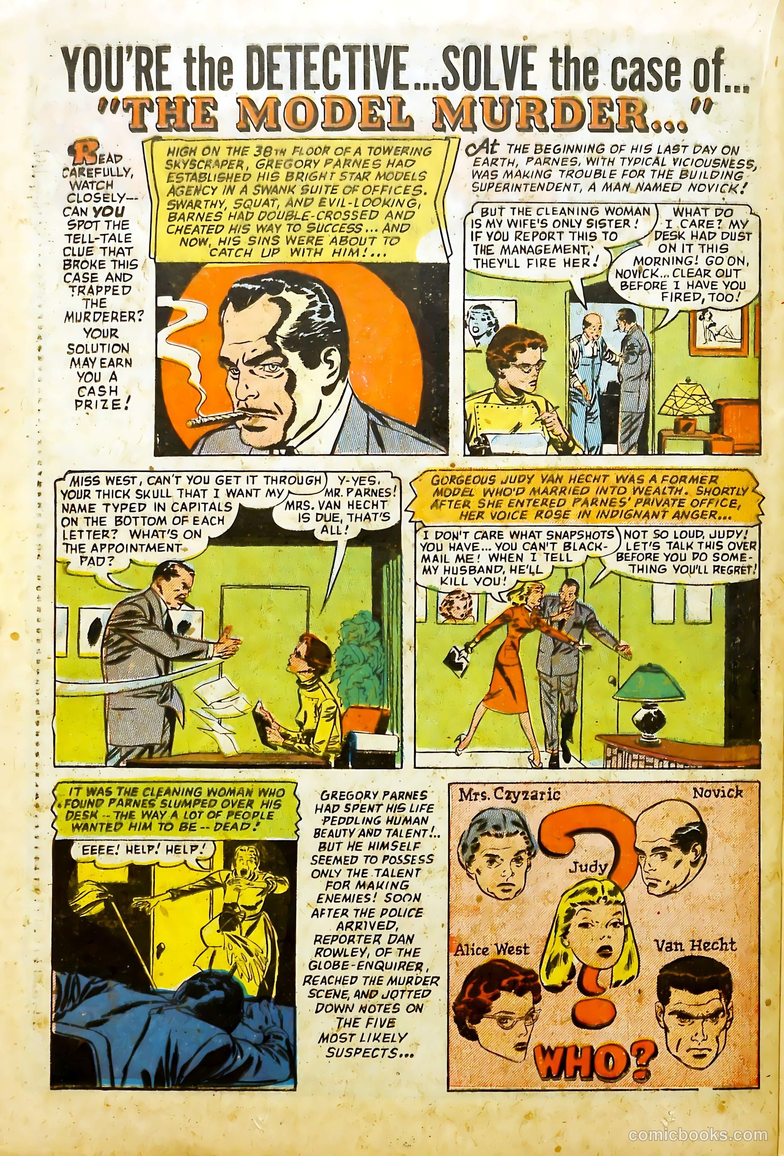 Wanted Comics #50 (1952) — page 22 of 36