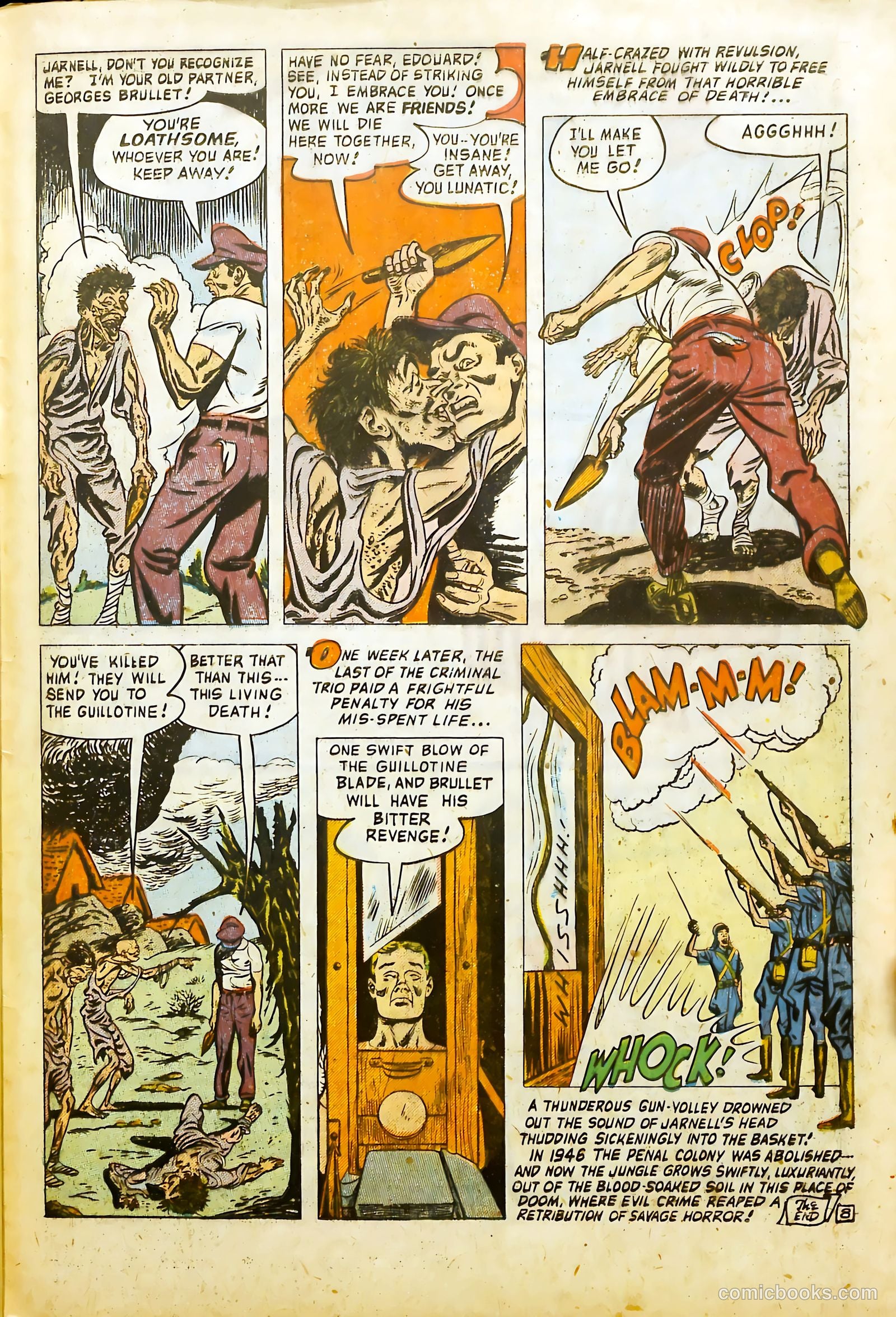 Wanted Comics #50 (1952) — page 33 of 36