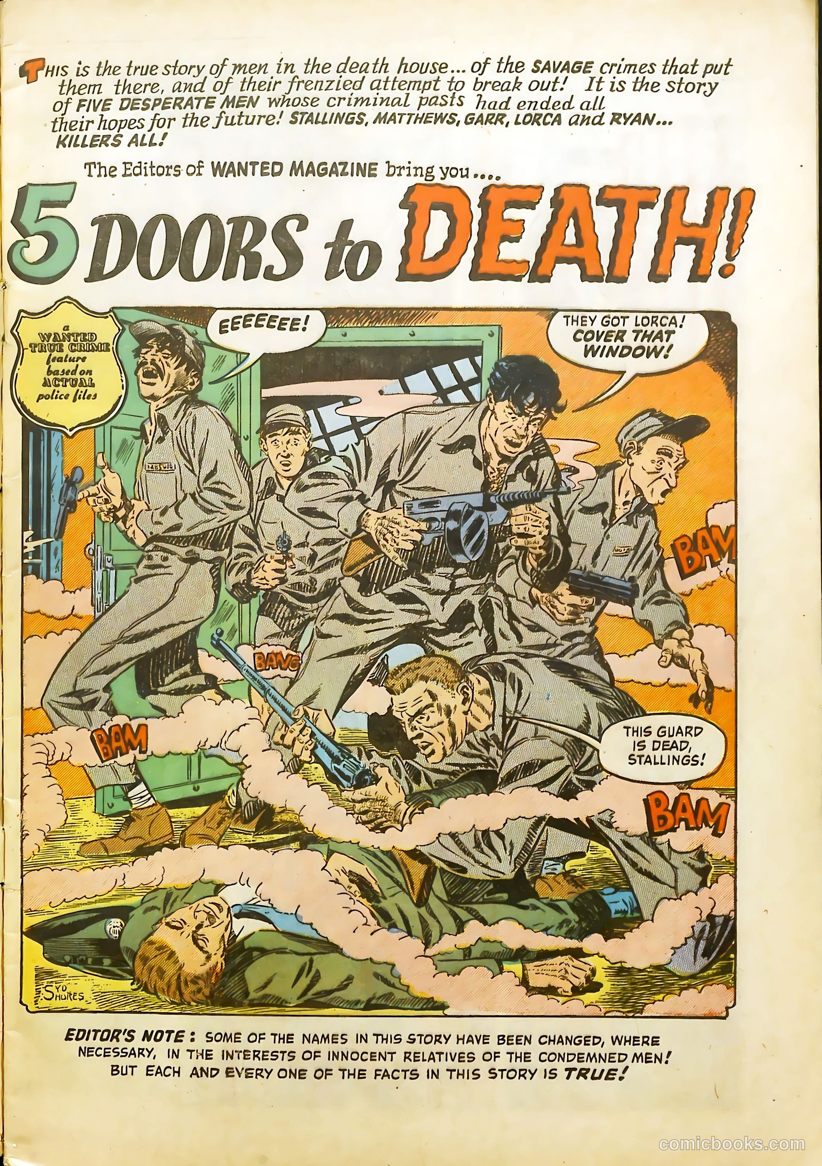 Wanted Comics #51 (1952) — page 3 of 36