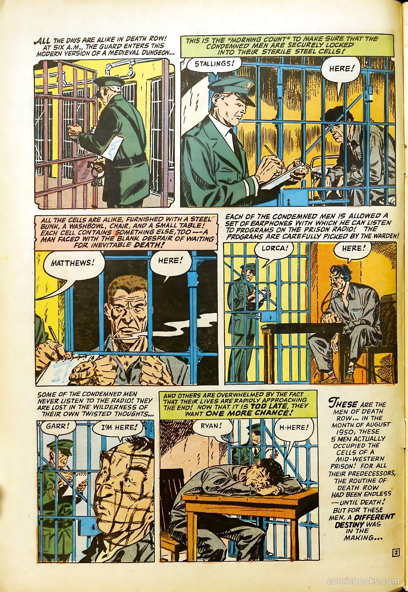 Wanted Comics #51 (1952) — page 4 of 36