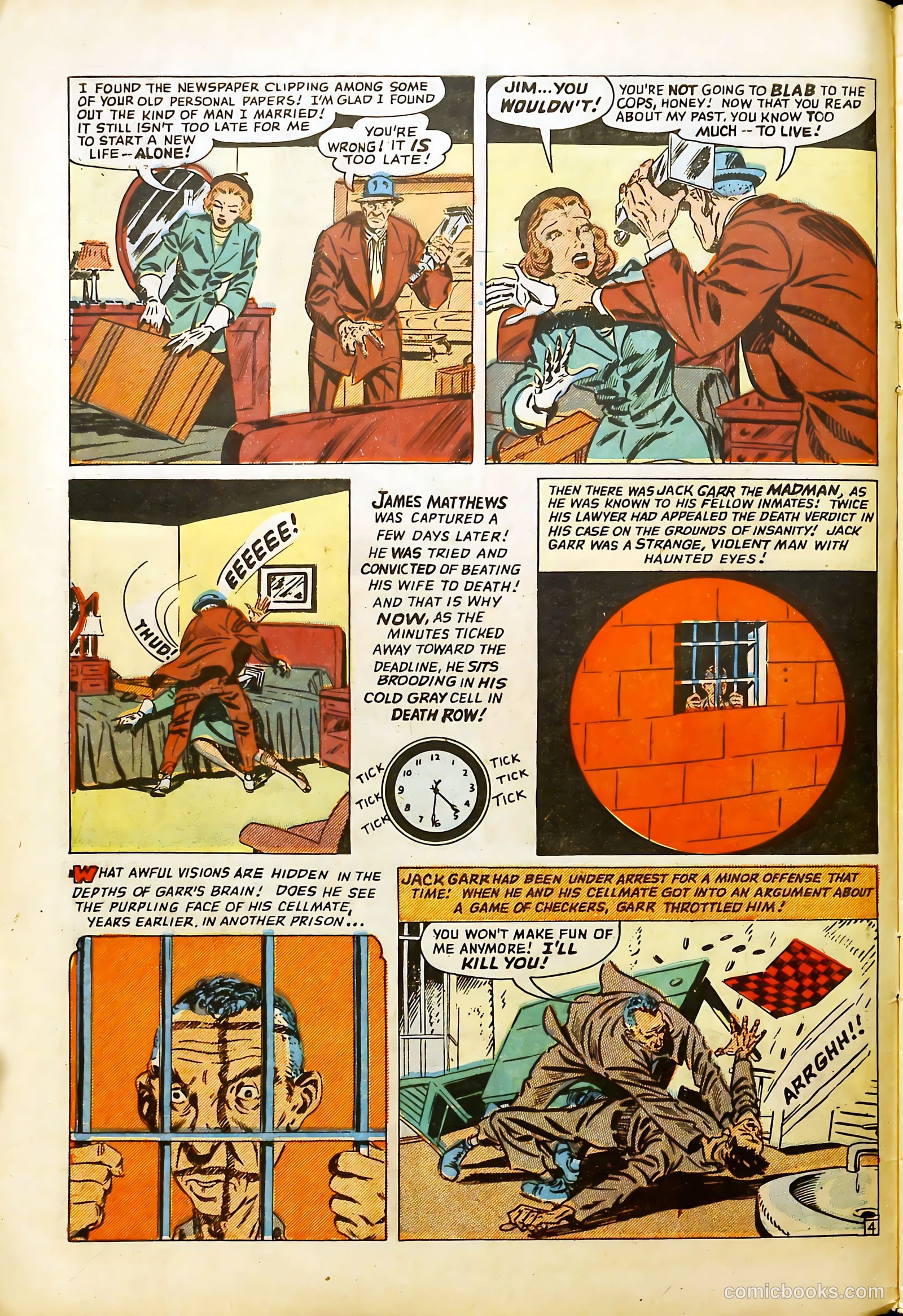 Wanted Comics #51 (1952) — page 6 of 36