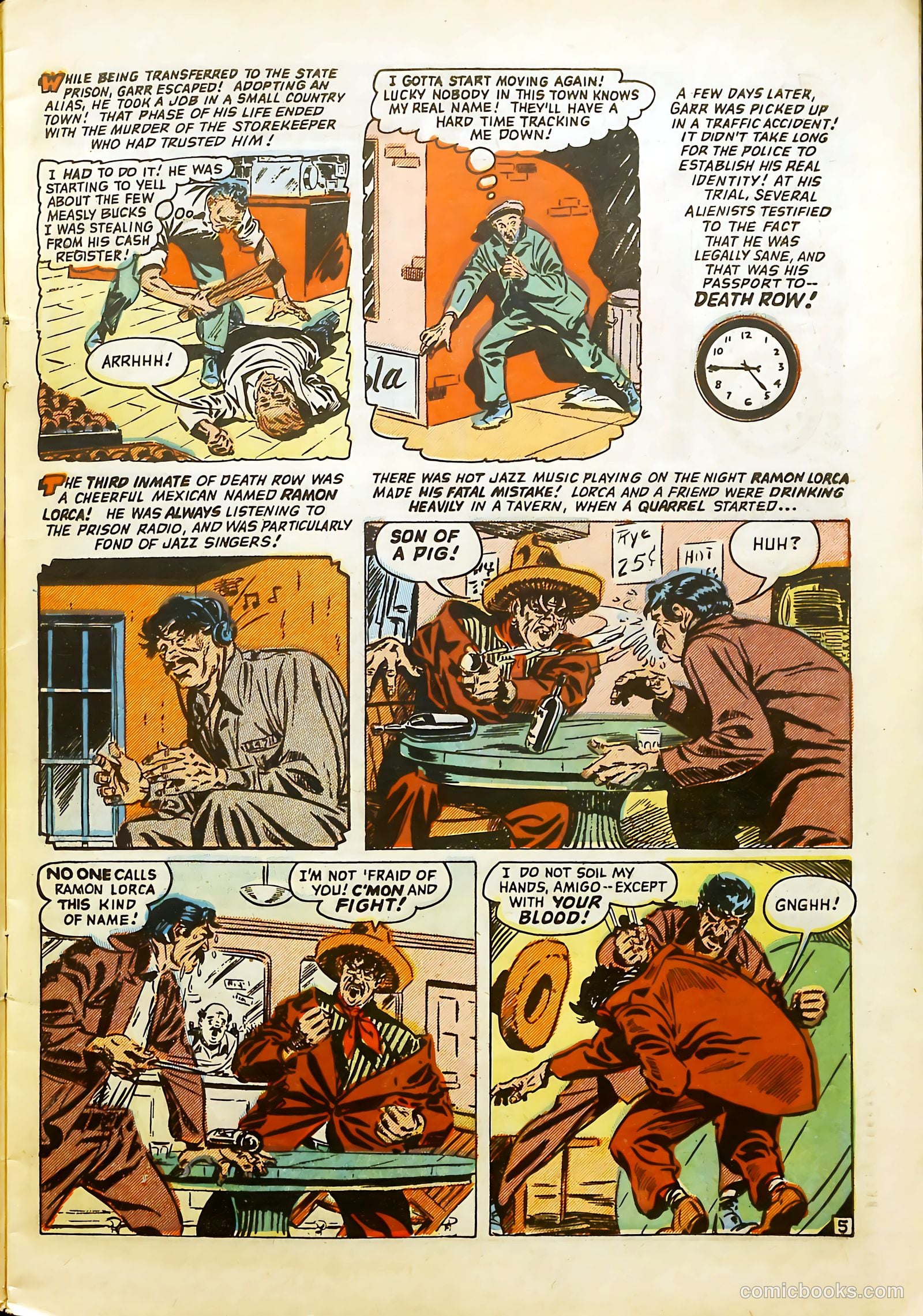 Wanted Comics #51 (1952) — page 7 of 36