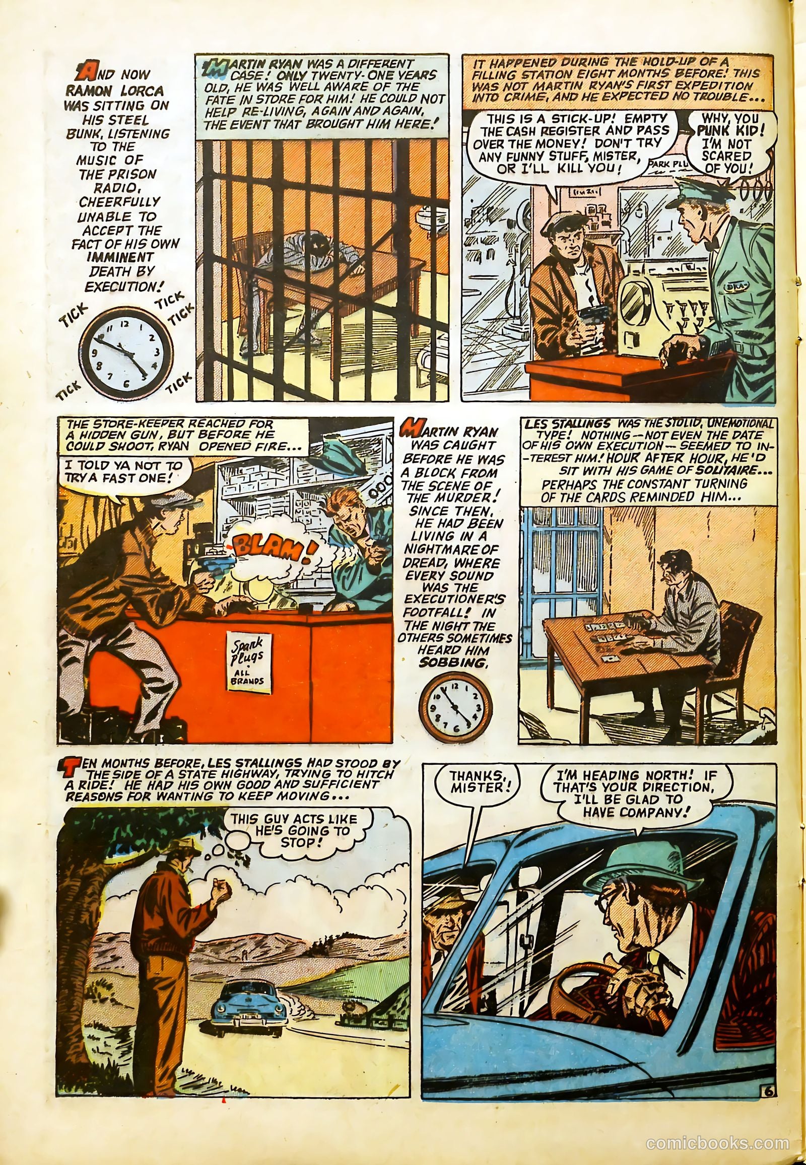 Wanted Comics #51 (1952) — page 8 of 36