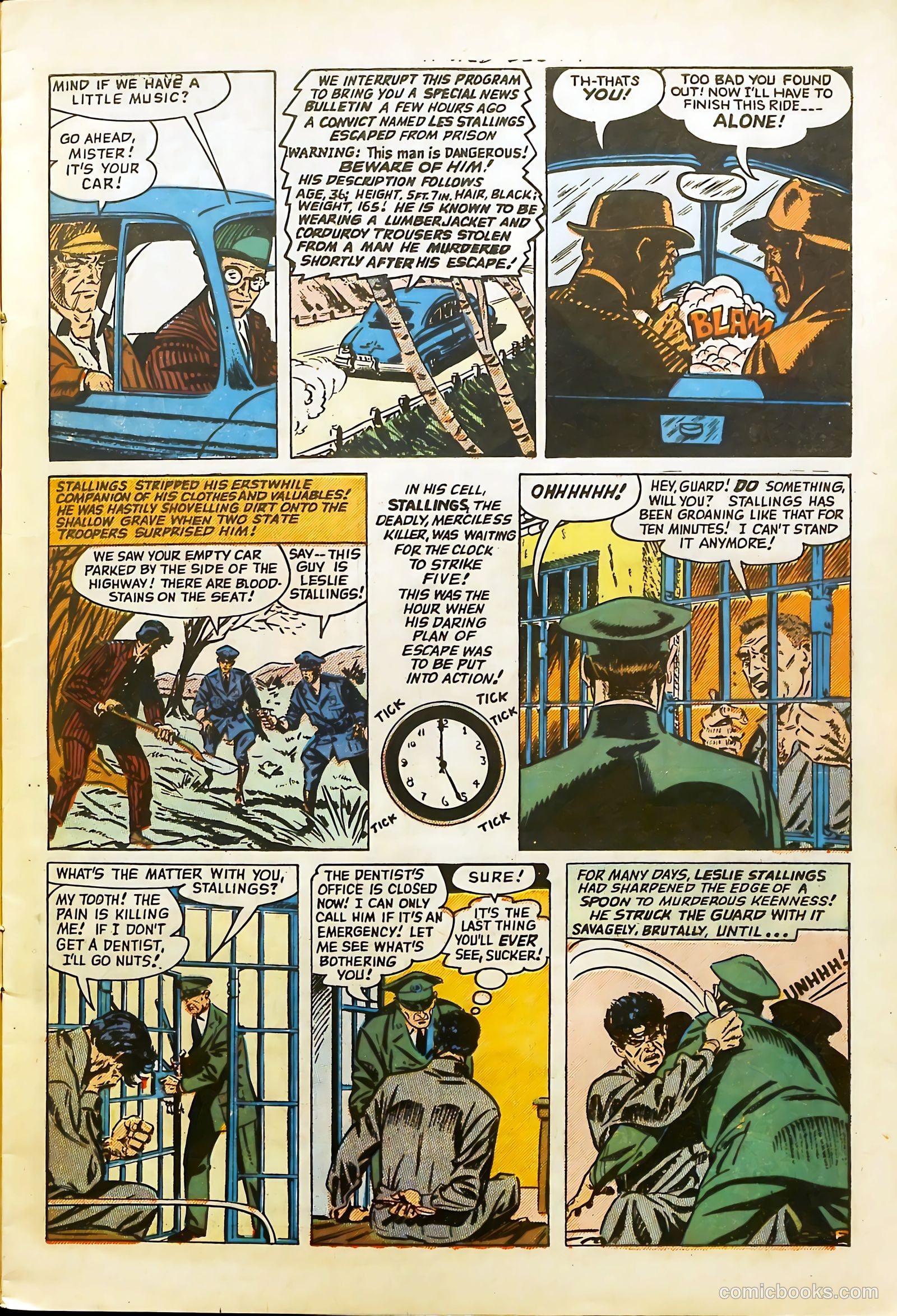 Wanted Comics #51 (1952) — page 9 of 36