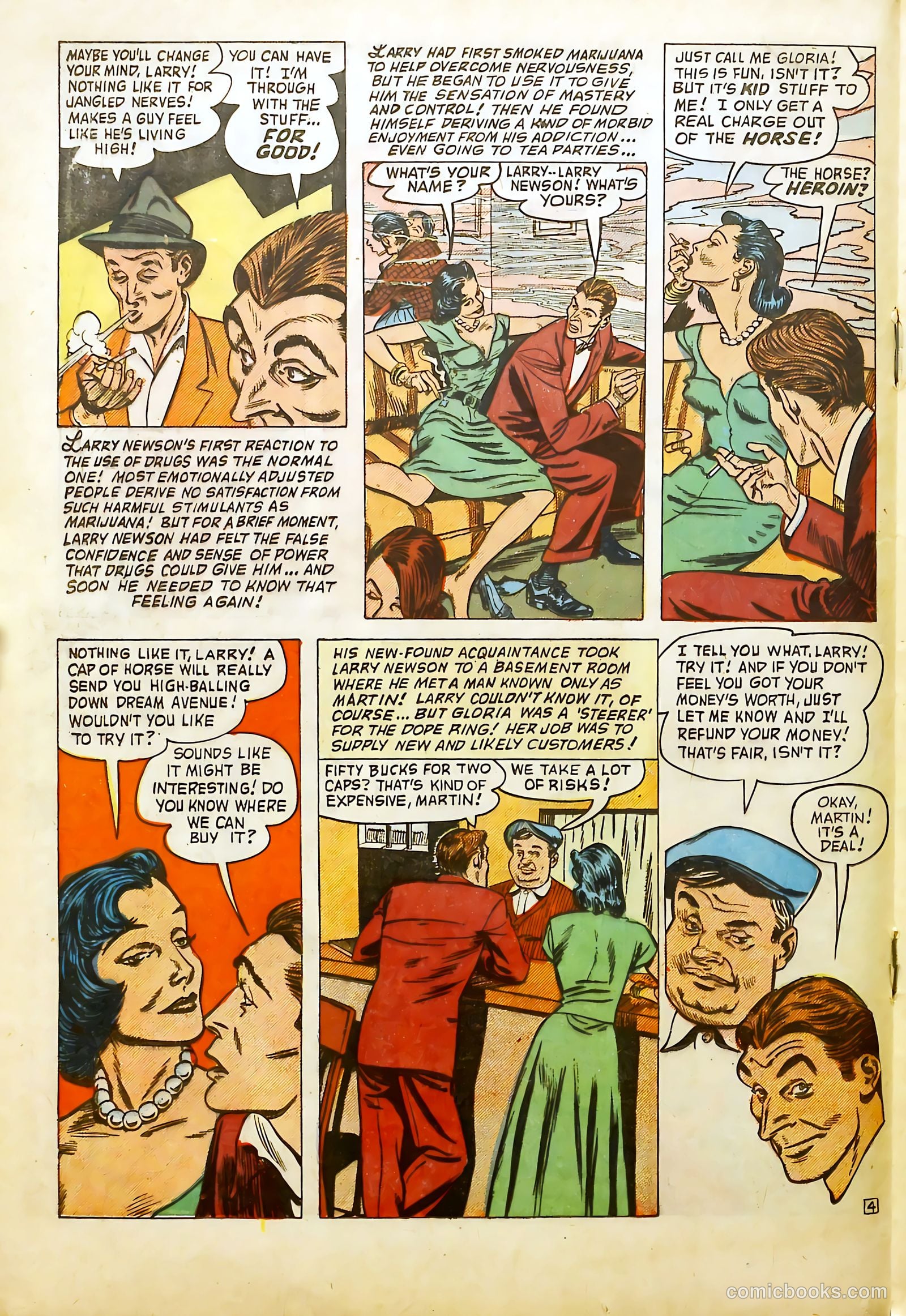 Wanted Comics #51 (1952) — page 18 of 36