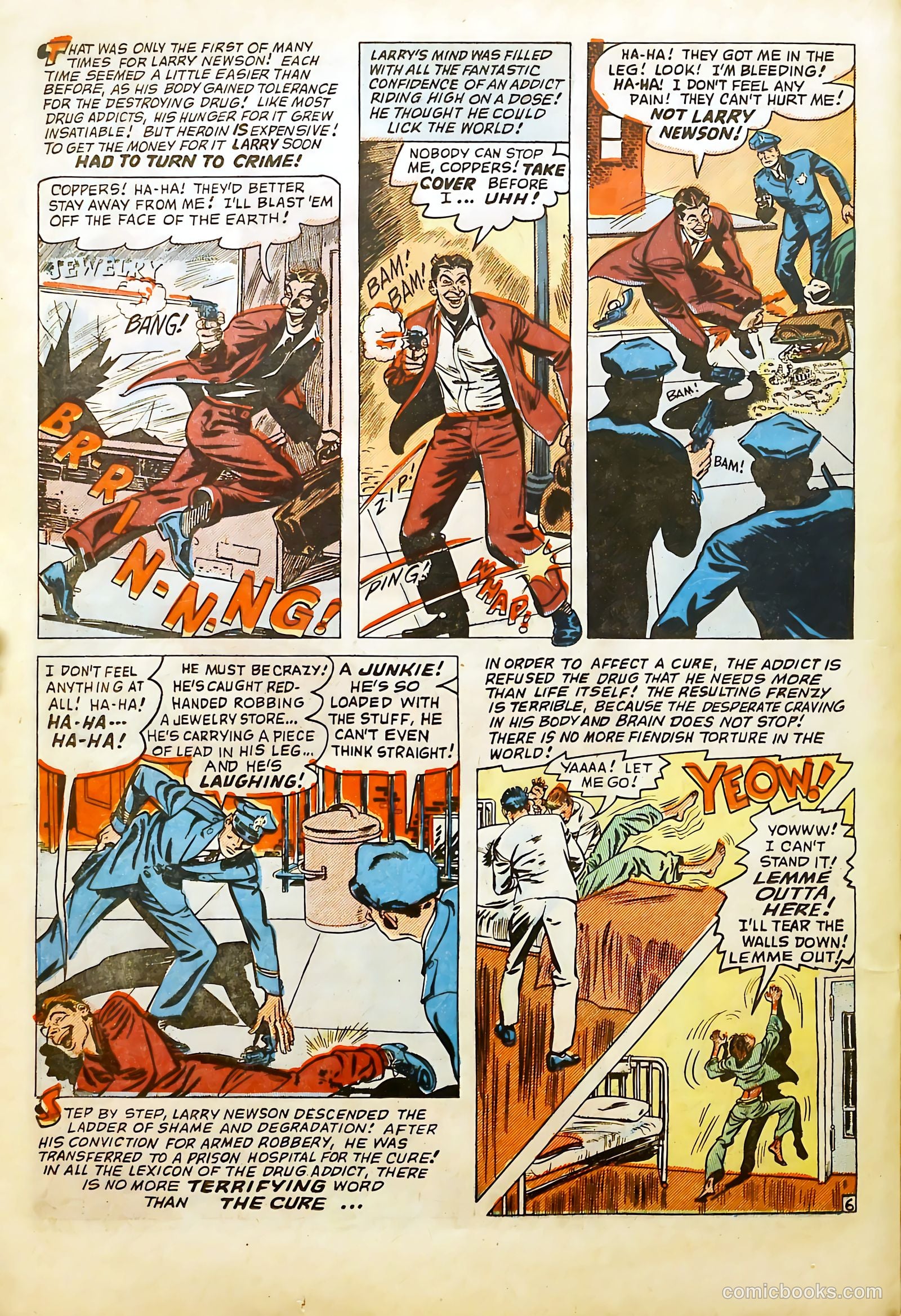 Wanted Comics #51 (1952) — page 20 of 36