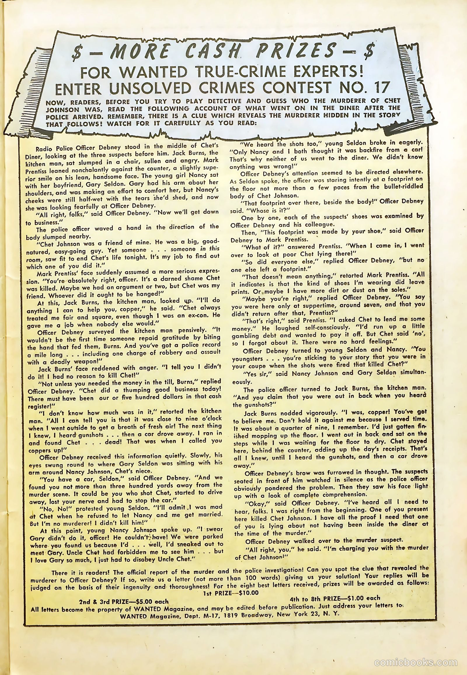 Wanted Comics #51 (1952) — page 25 of 36