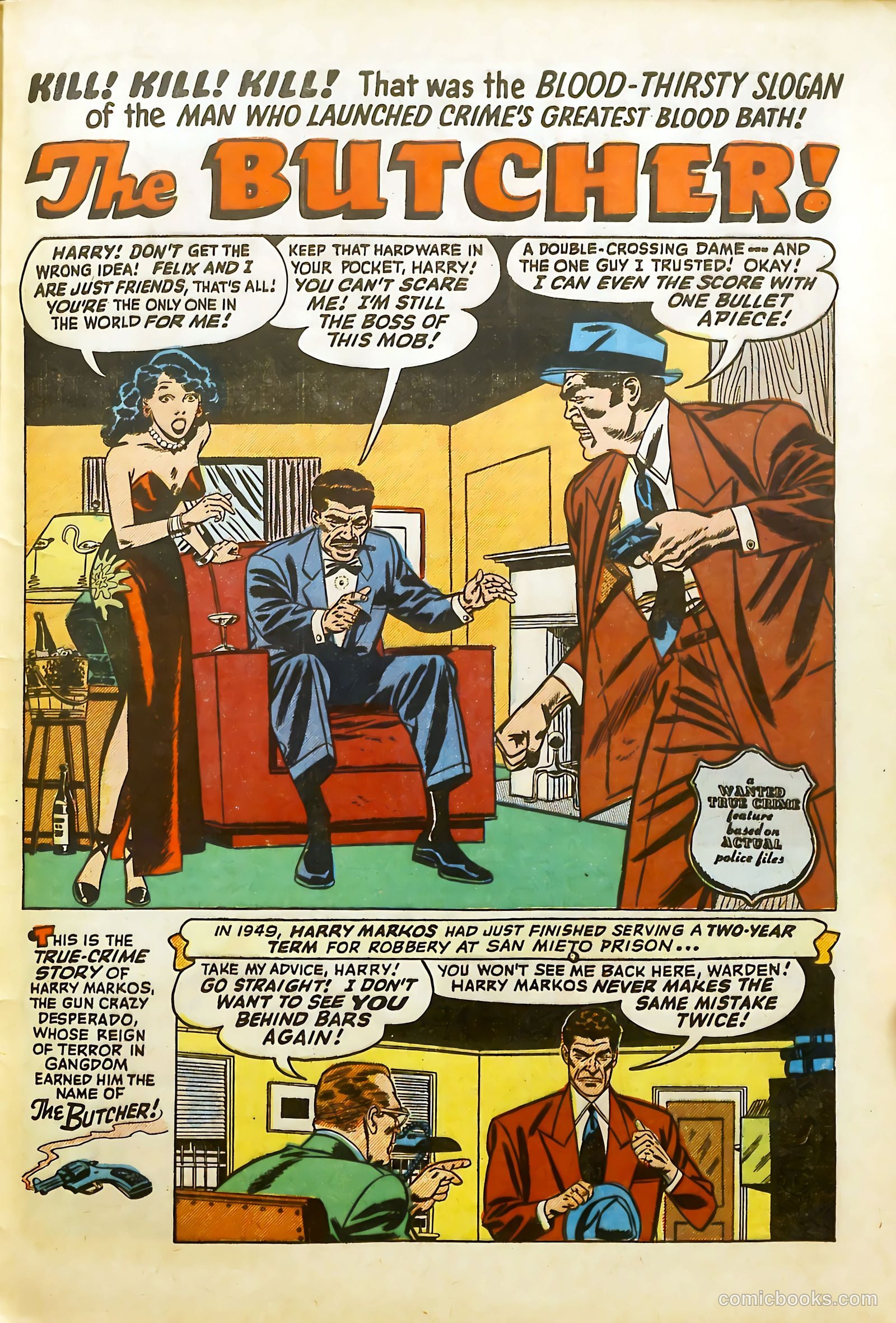 Wanted Comics #51 (1952) — page 27 of 36