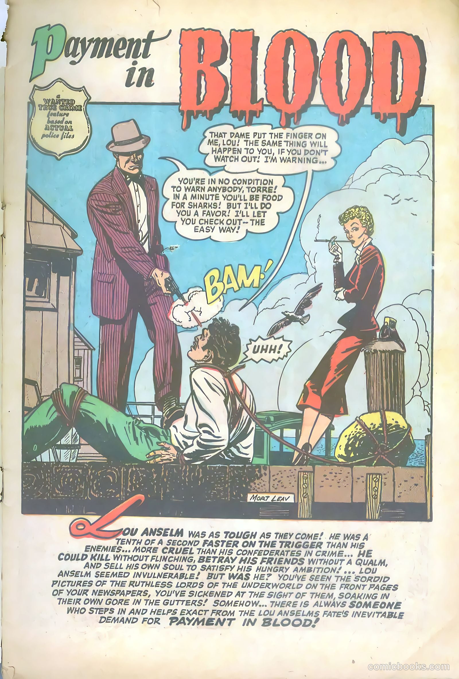 Wanted Comics #52 (1953) — page 3 of 36