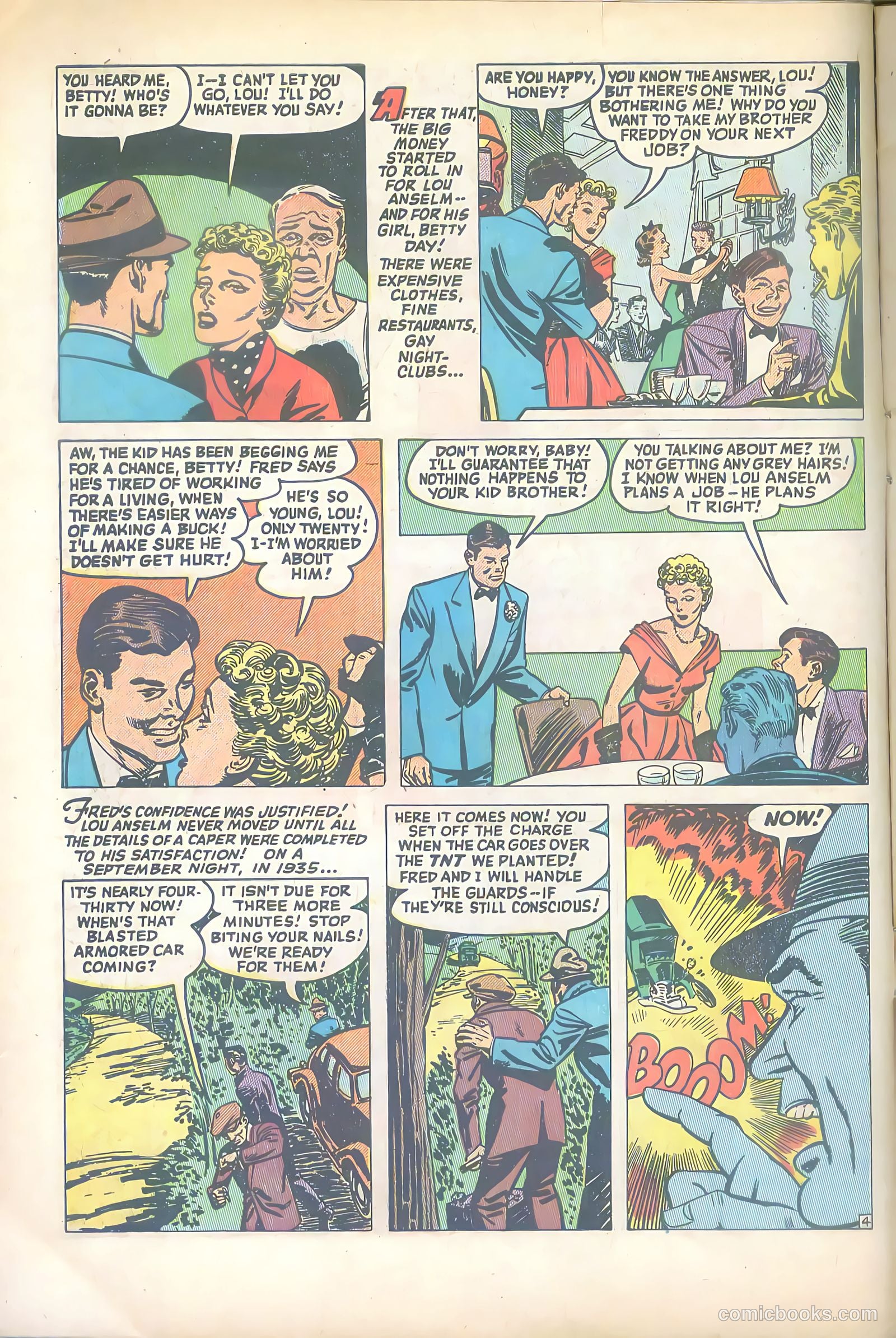 Wanted Comics #52 (1953) — page 6 of 36
