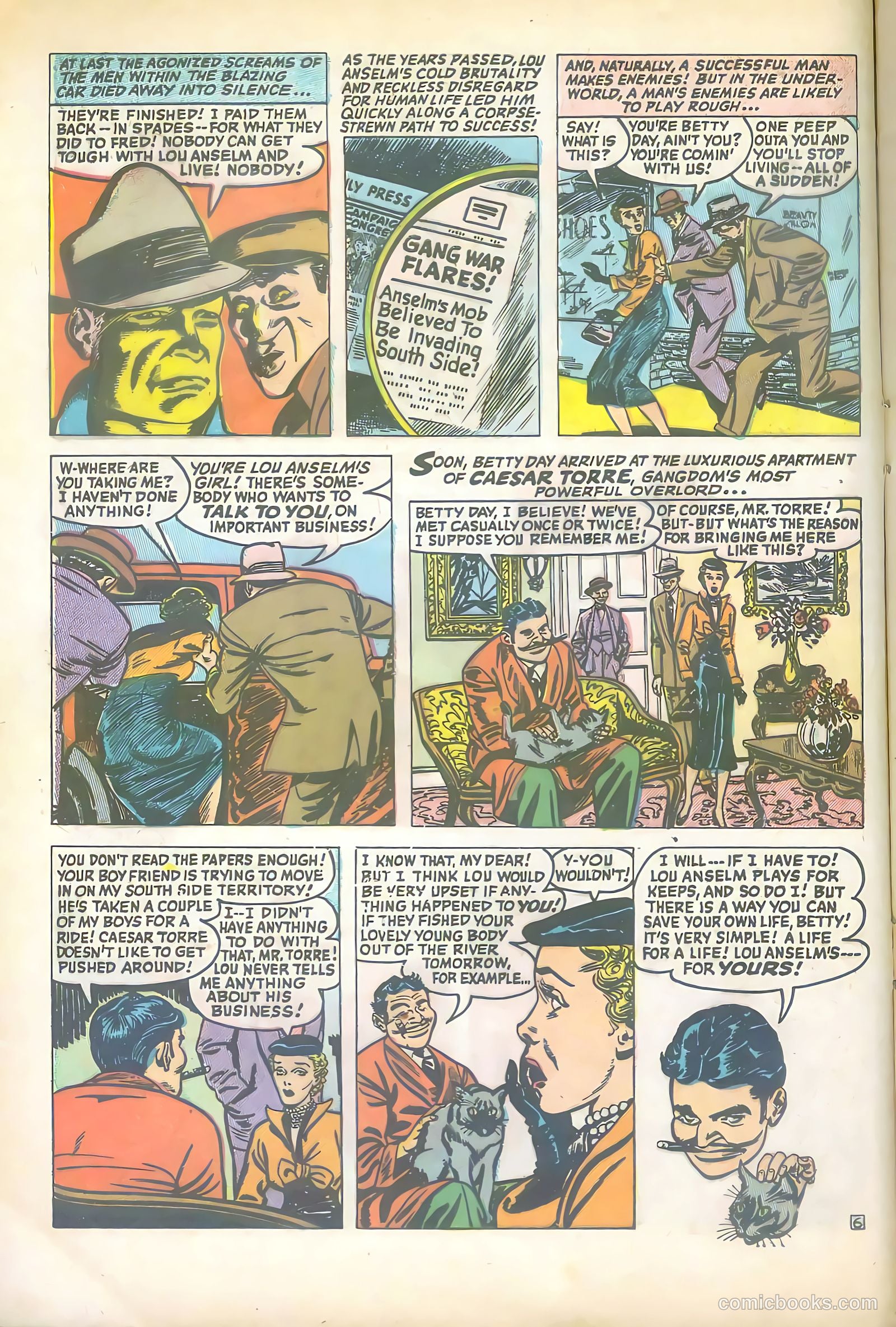 Wanted Comics #52 (1953) — page 8 of 36