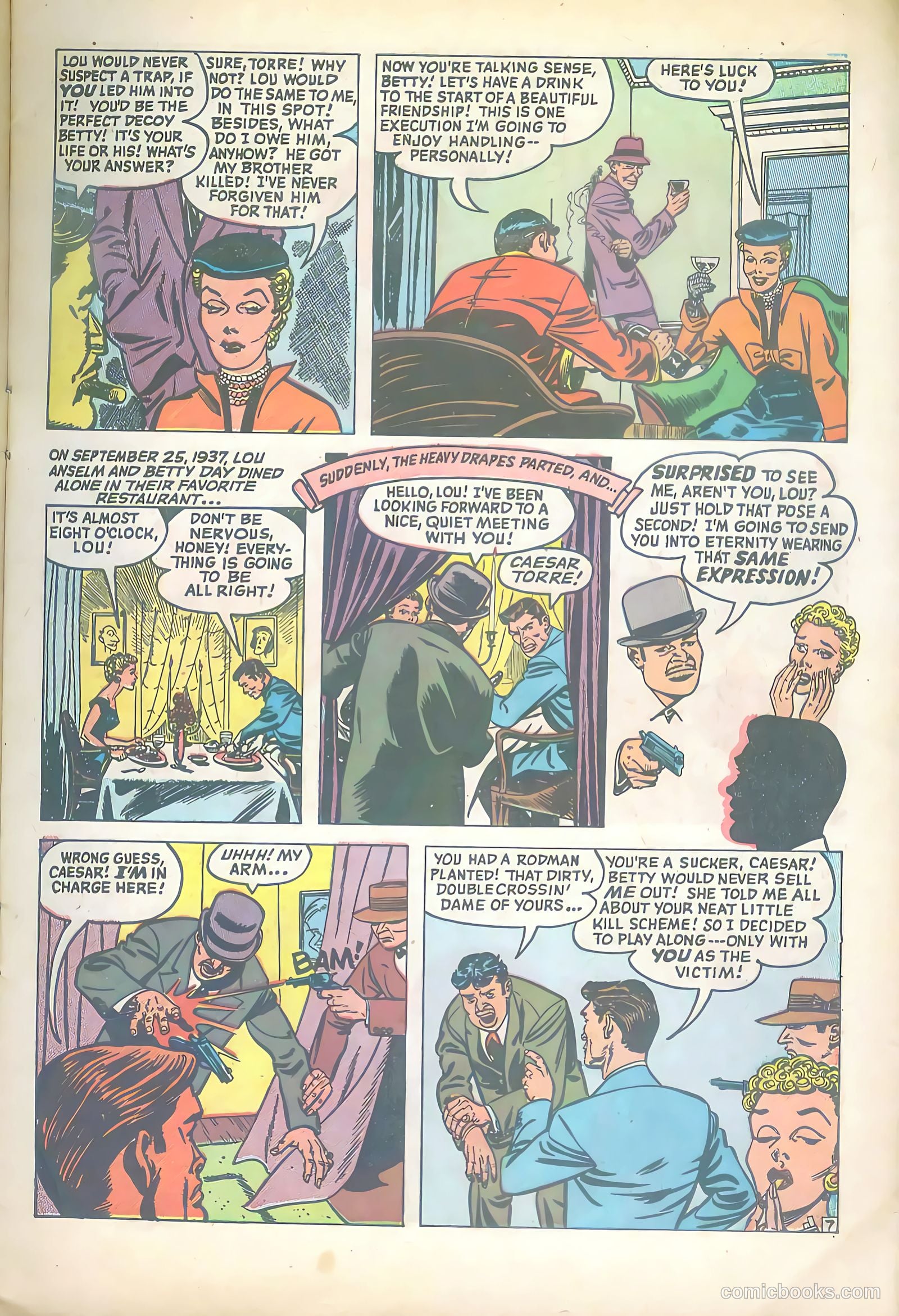 Wanted Comics #52 (1953) — page 9 of 36