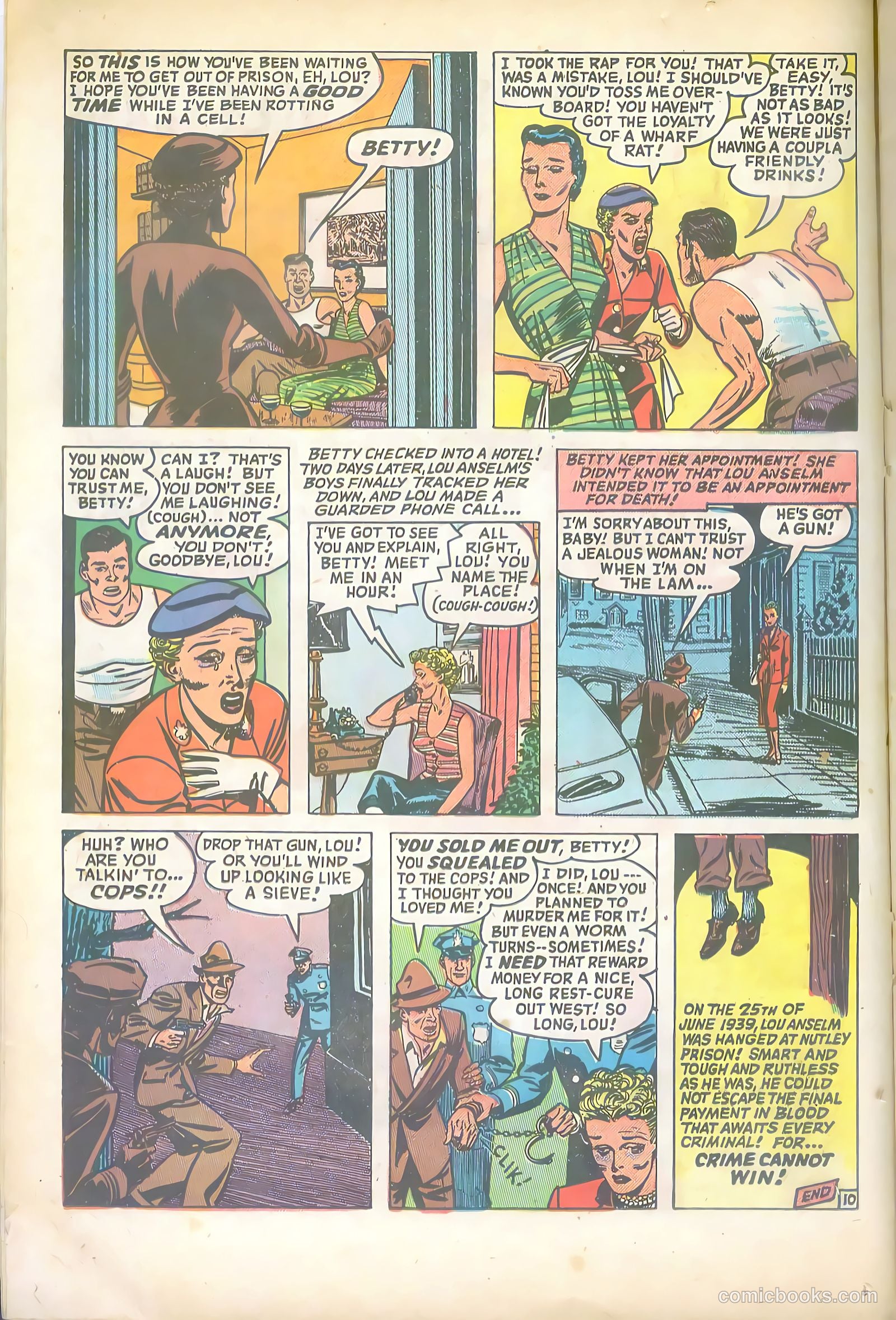 Wanted Comics #52 (1953) — page 12 of 36