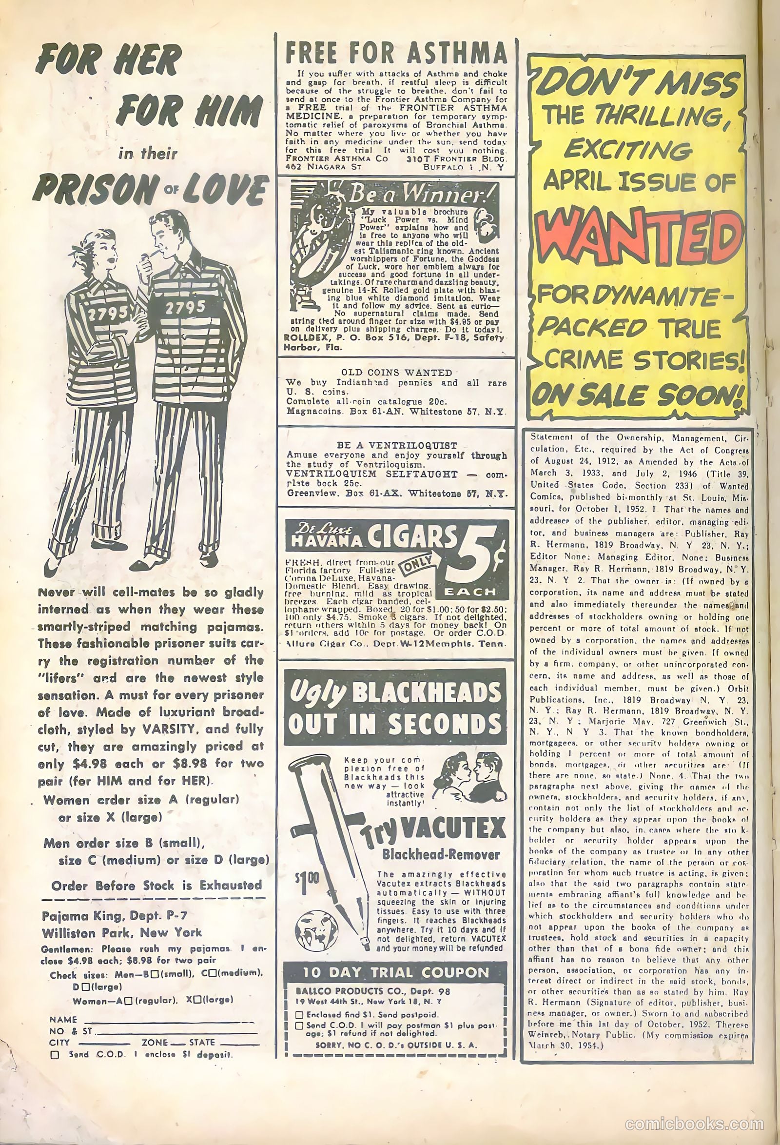 Wanted Comics #52 (1953) — page 14 of 36