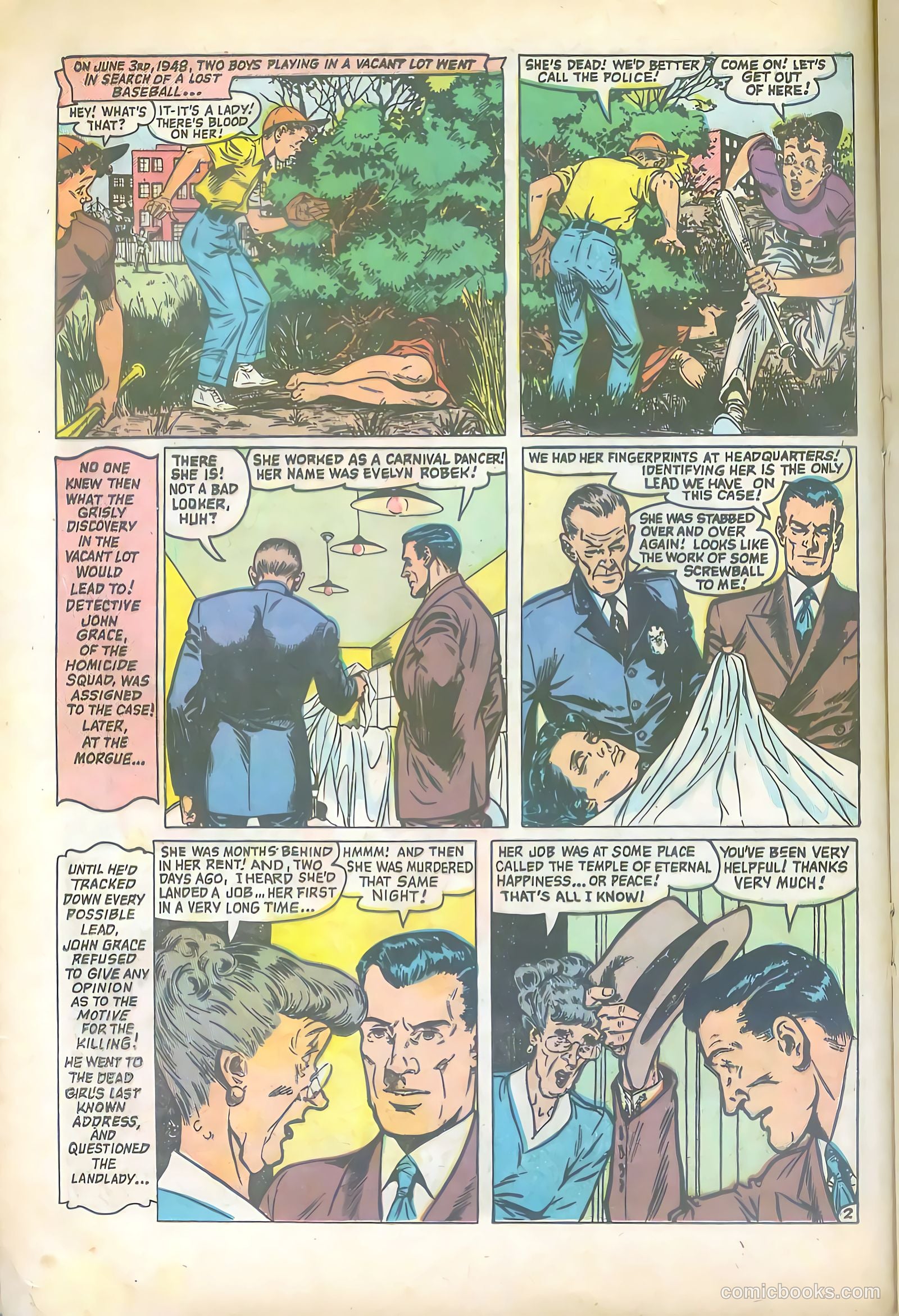 Wanted Comics #52 (1953) — page 16 of 36