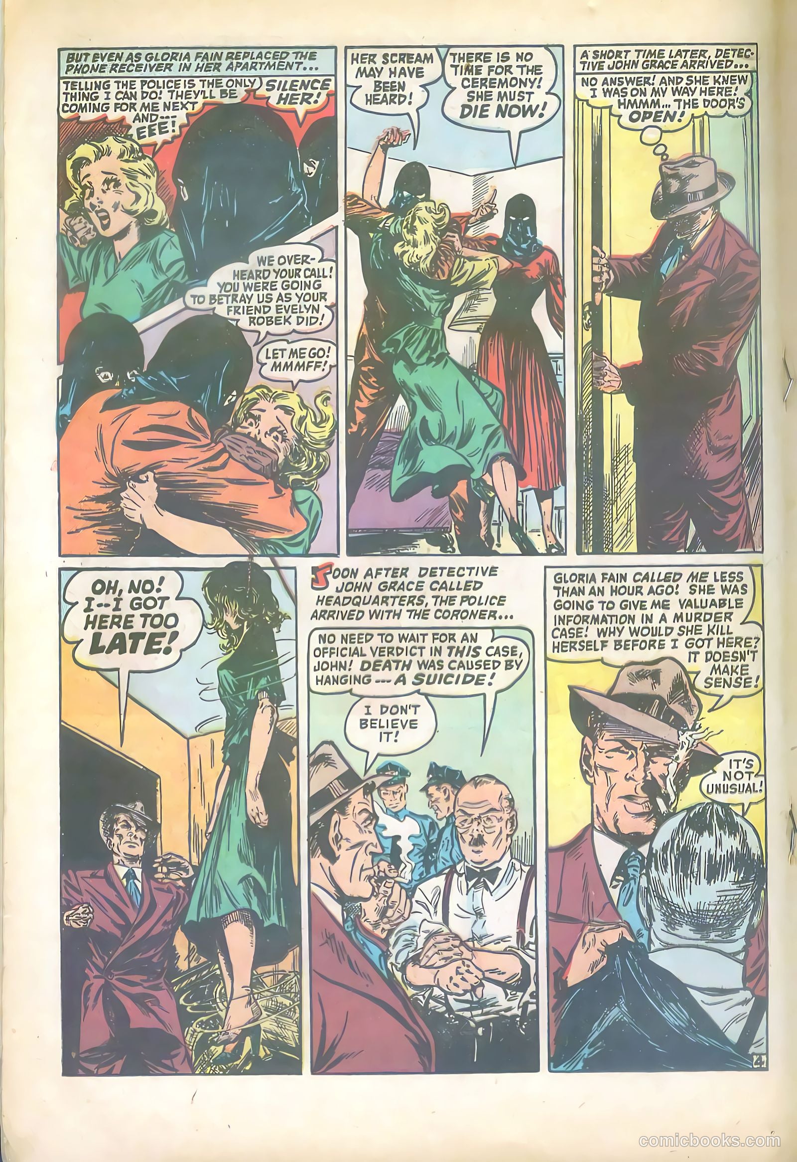Wanted Comics #52 (1953) — page 18 of 36