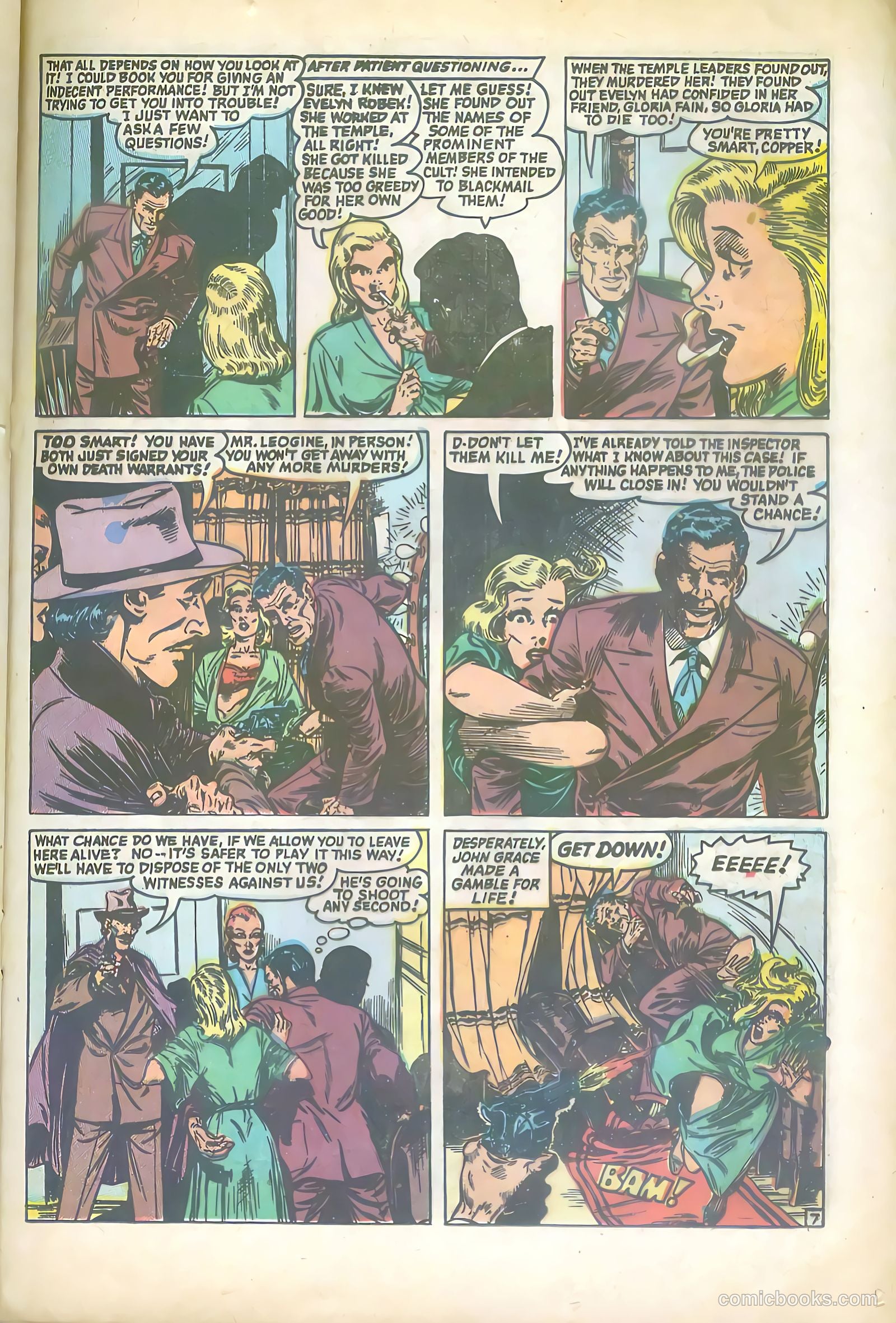 Wanted Comics #52 (1953) — page 21 of 36