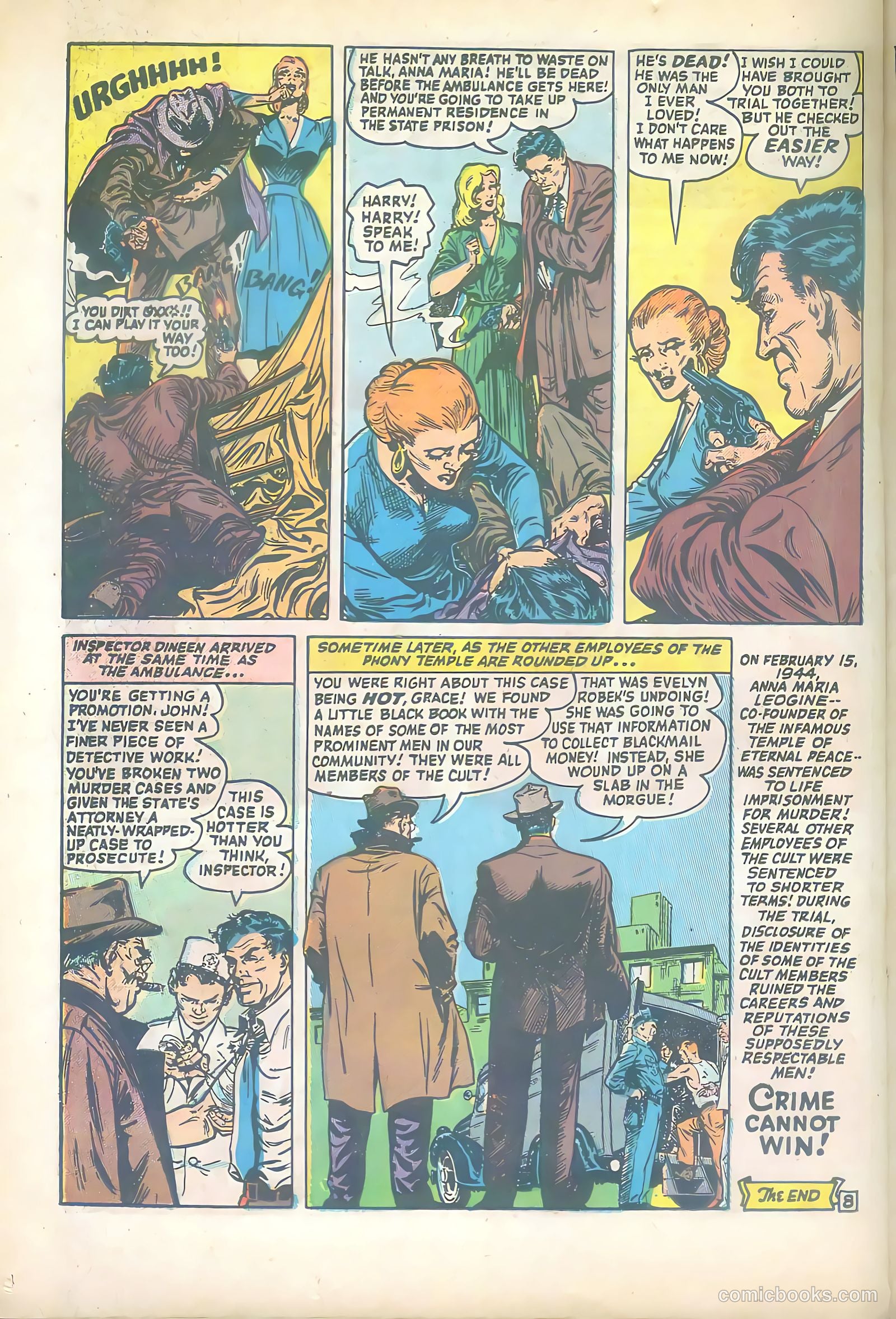 Wanted Comics #52 (1953) — page 22 of 36