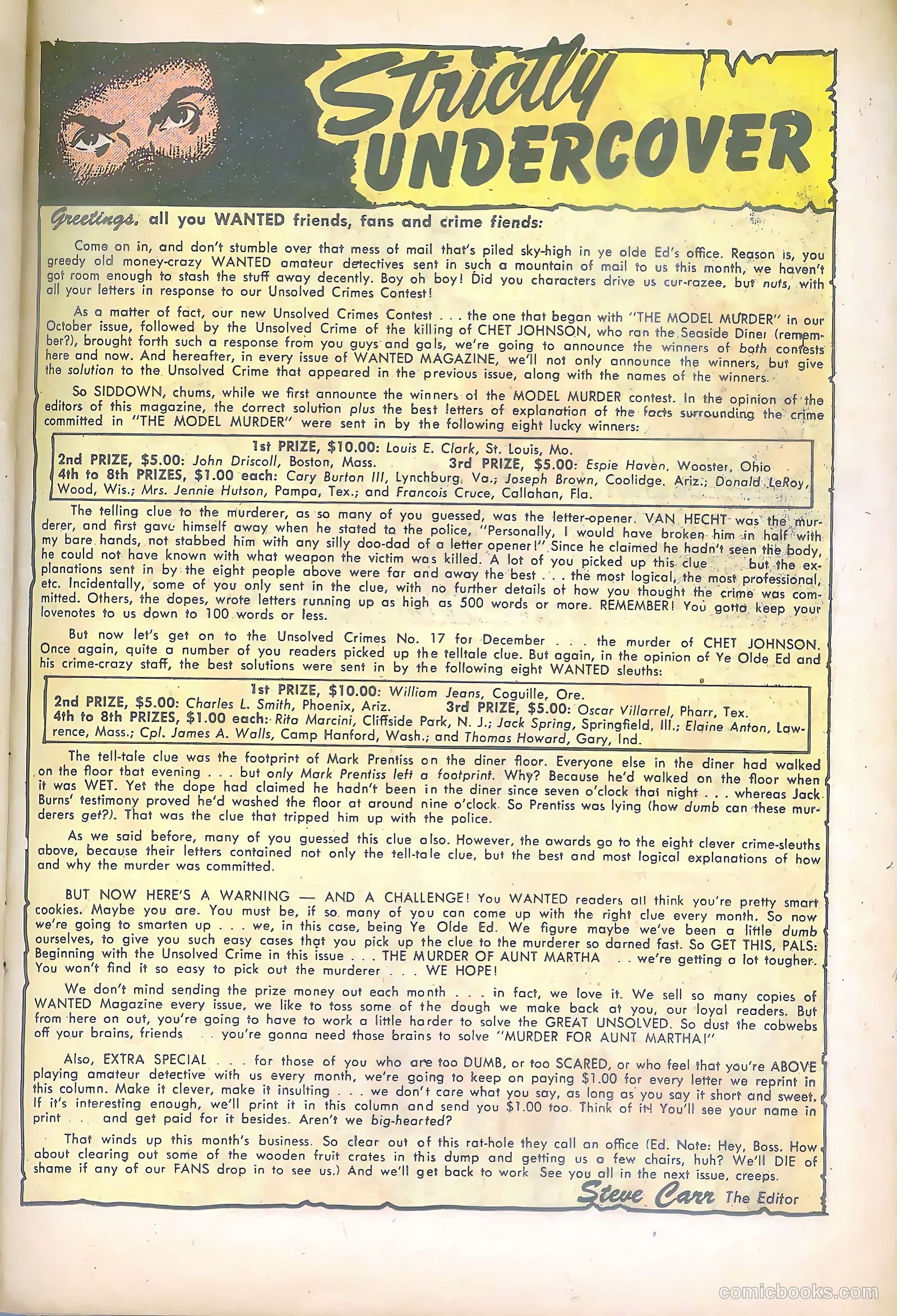 Wanted Comics #52 (1953) — page 23 of 36