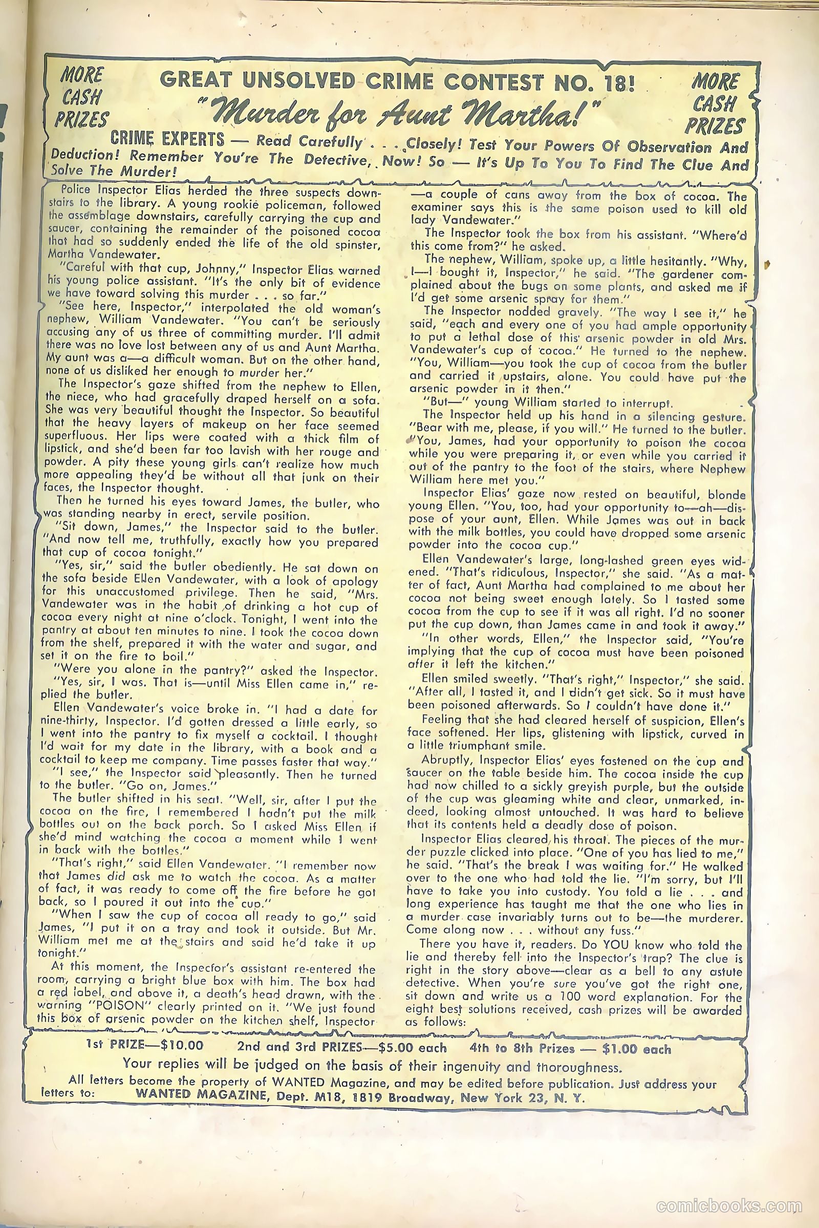 Wanted Comics #52 (1953) — page 25 of 36