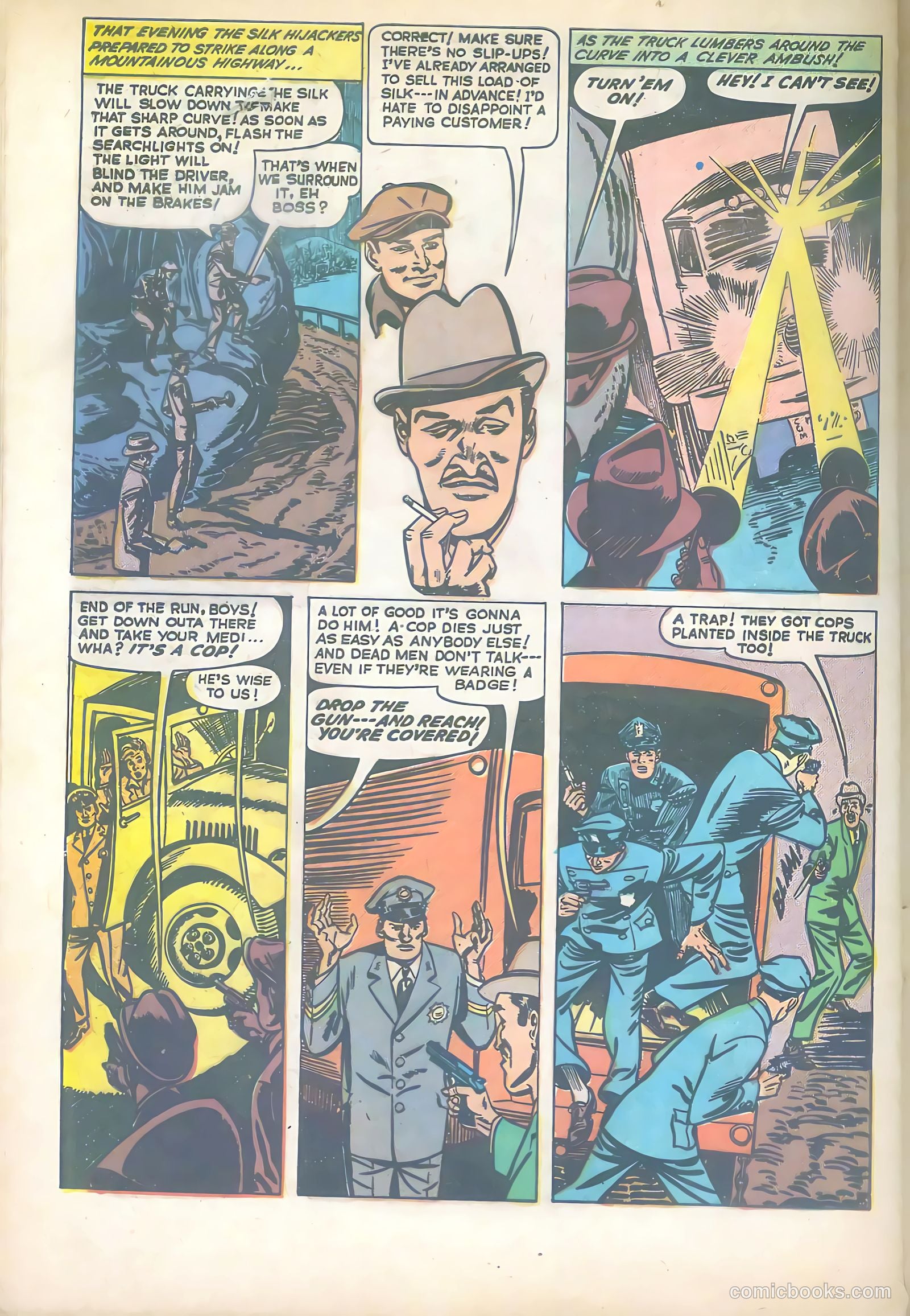 Wanted Comics #52 (1953) — page 32 of 36