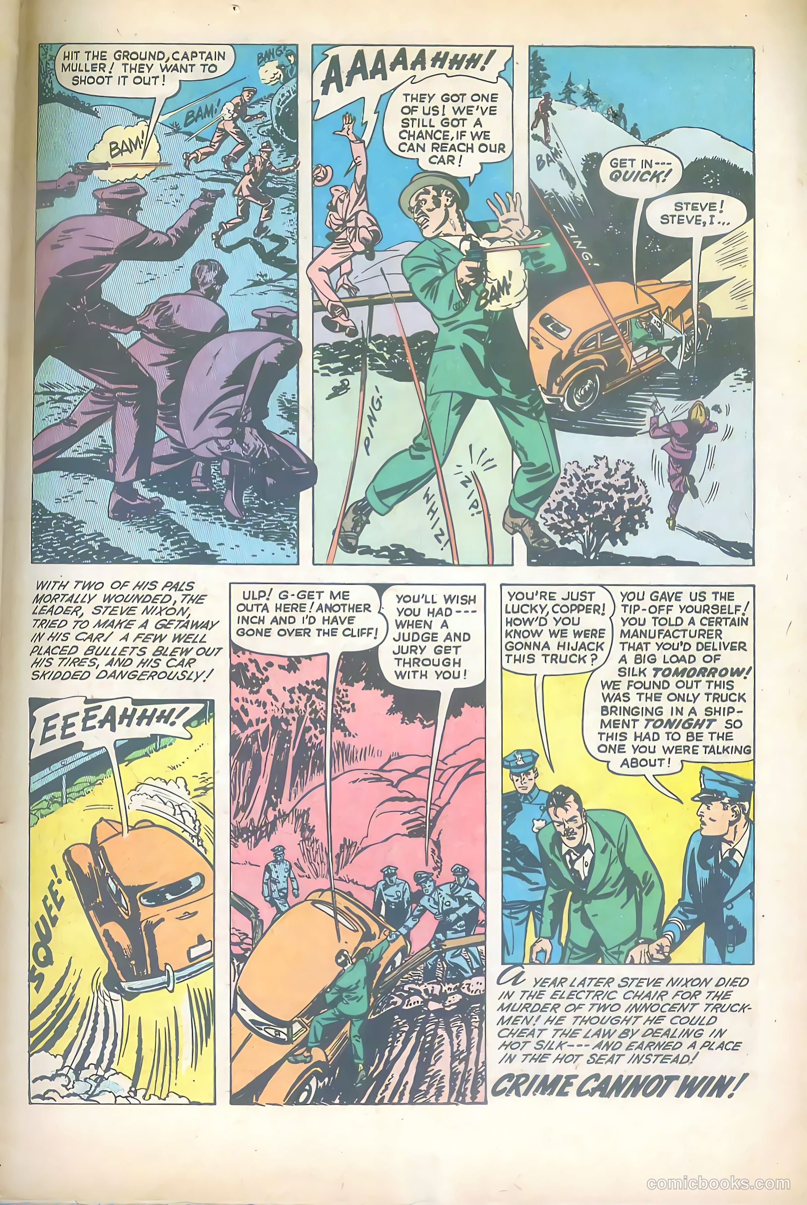 Wanted Comics #52 (1953) — page 33 of 36