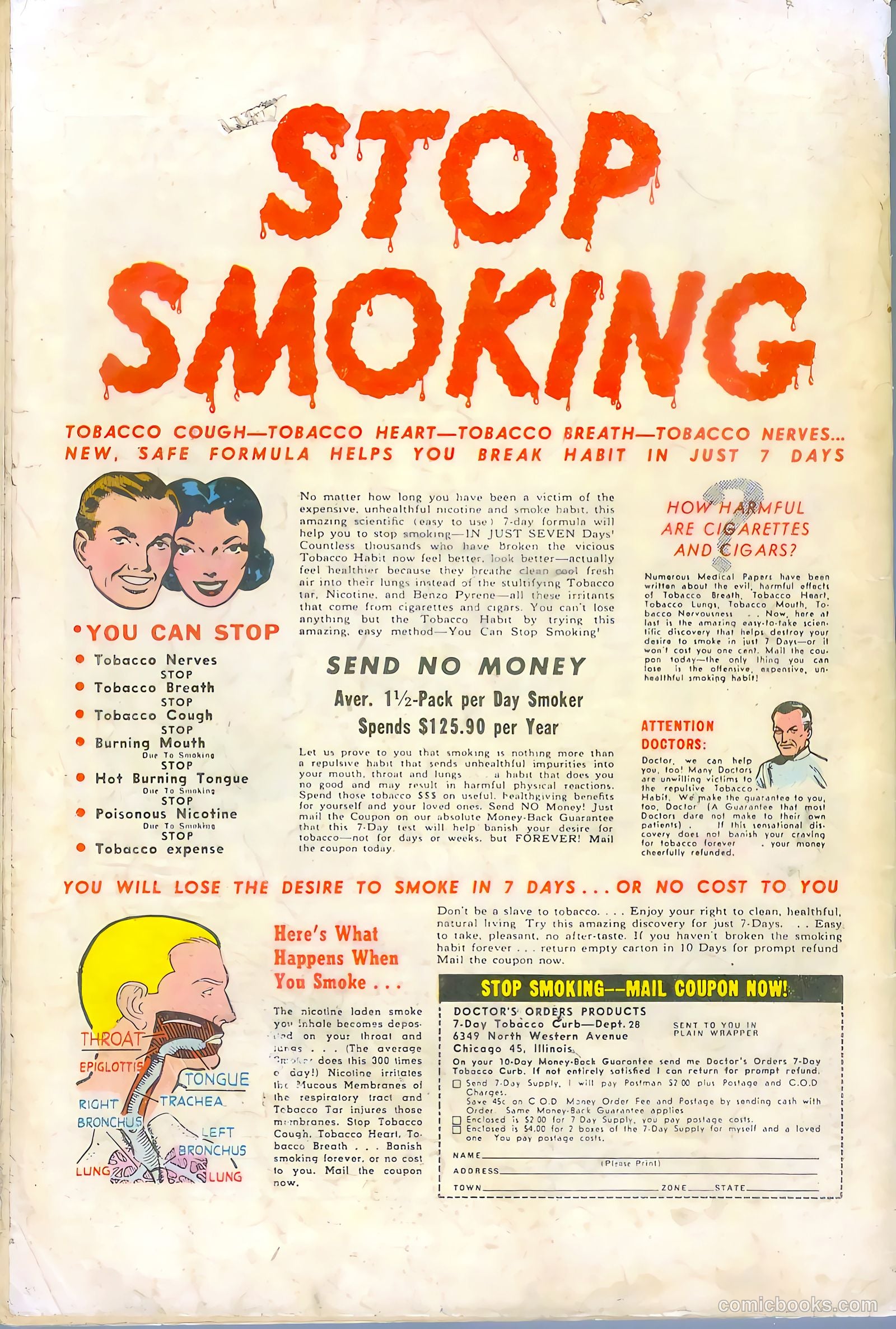 Wanted Comics #52 (1953) — page 36 of 36