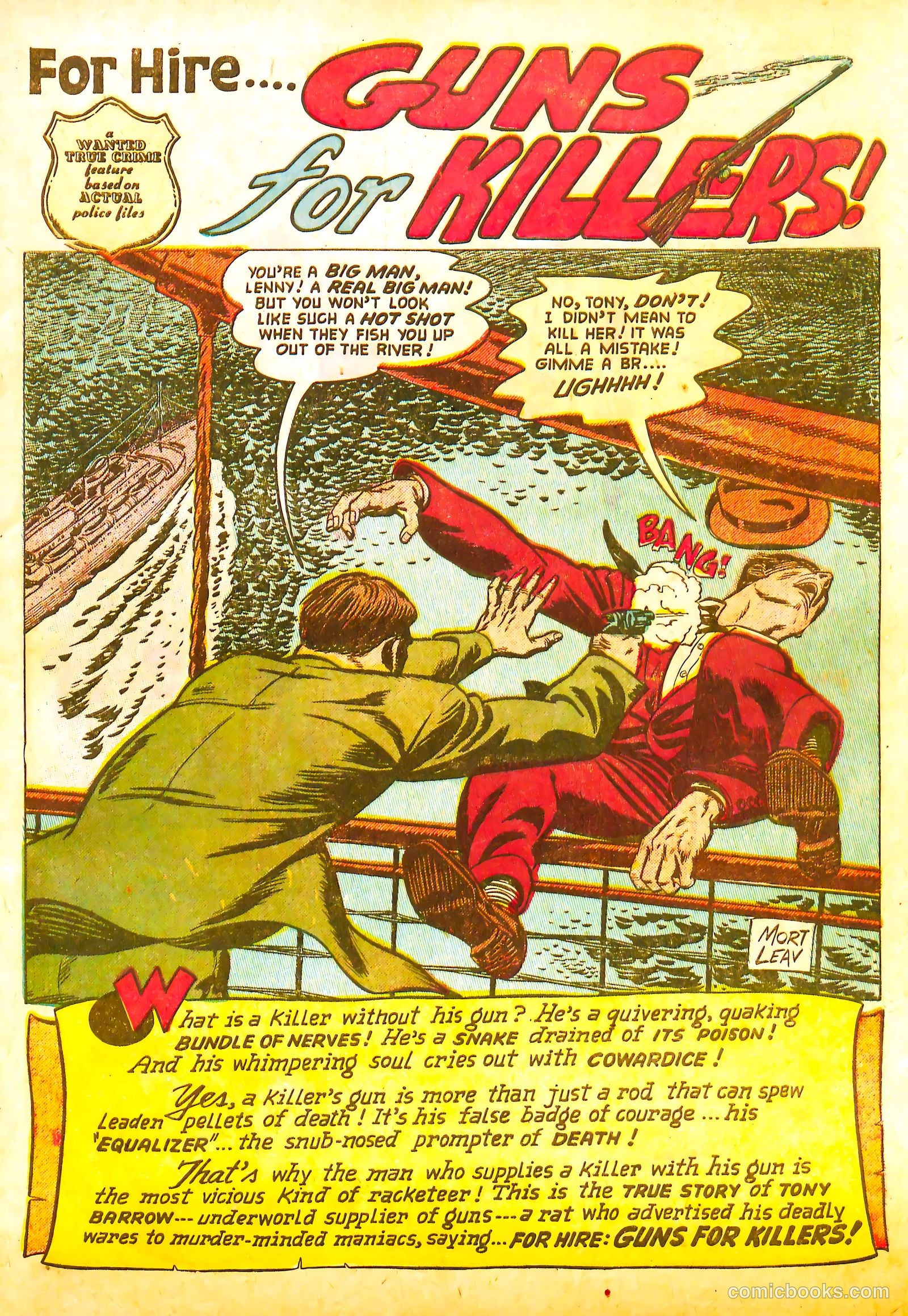Wanted Comics #53 (1953) — page 3 of 36