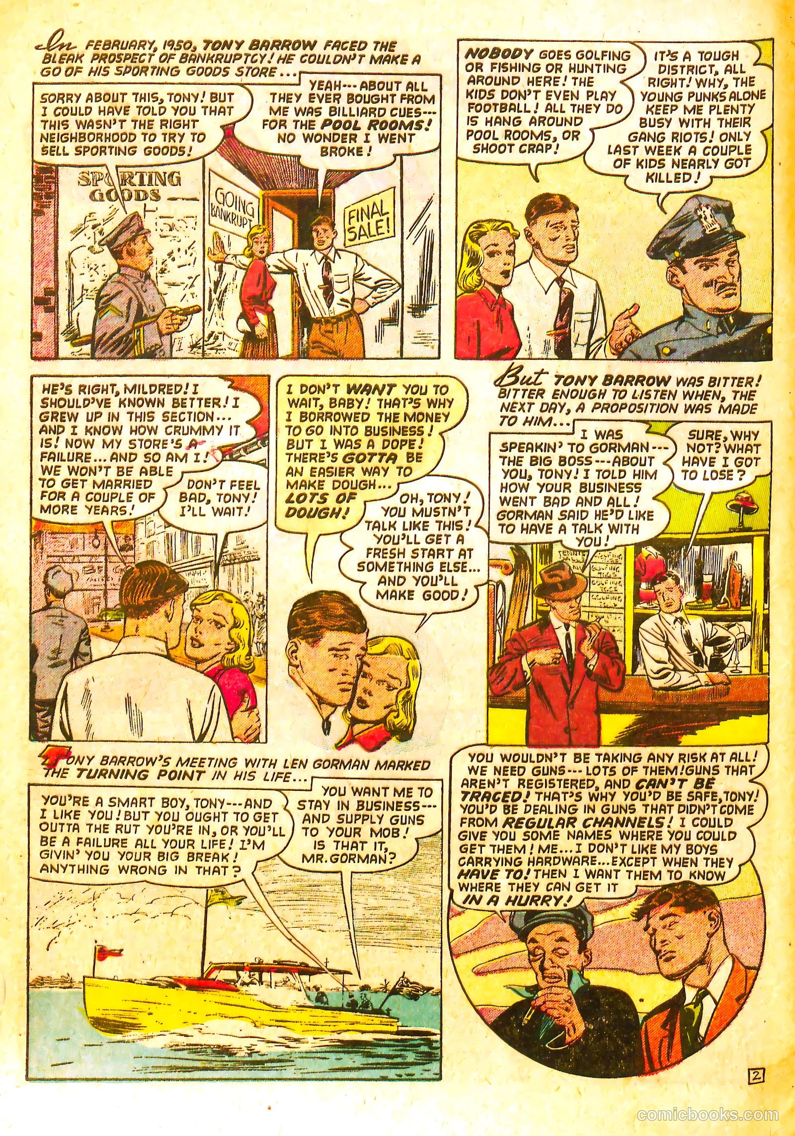 Wanted Comics #53 (1953) — page 4 of 36