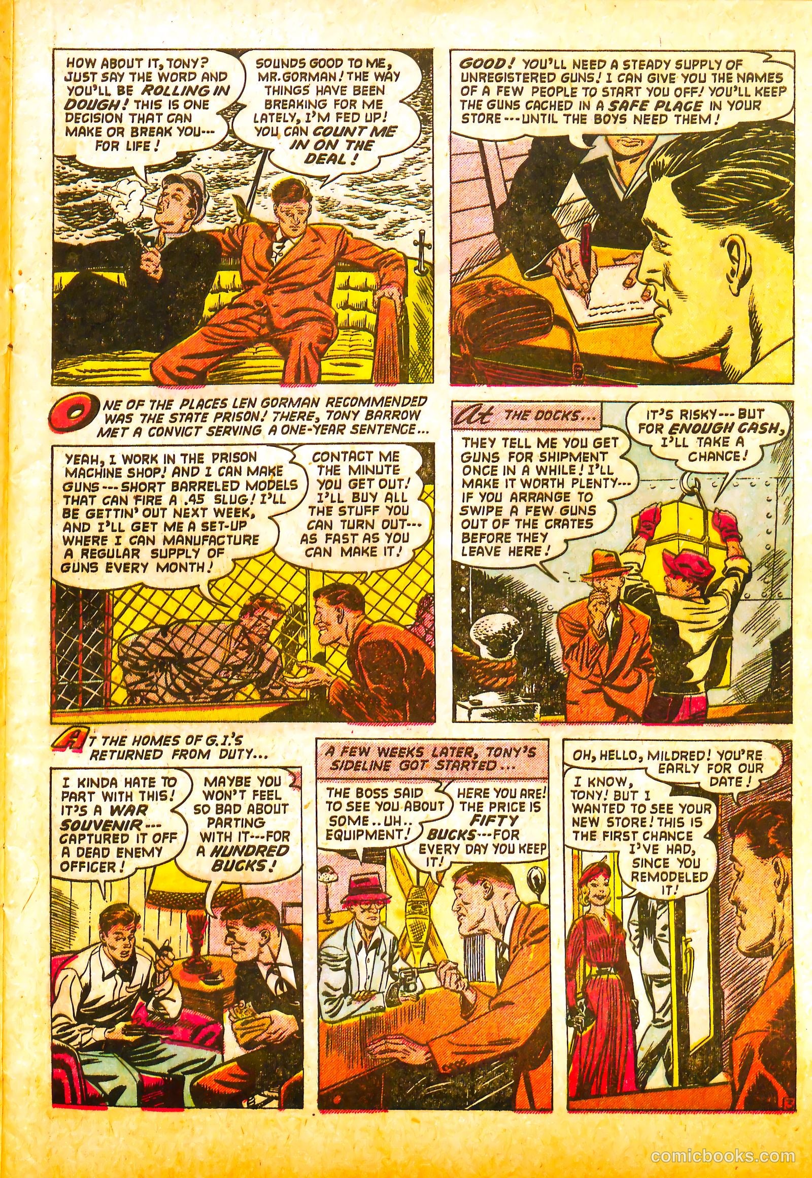 Wanted Comics #53 (1953) — page 5 of 36