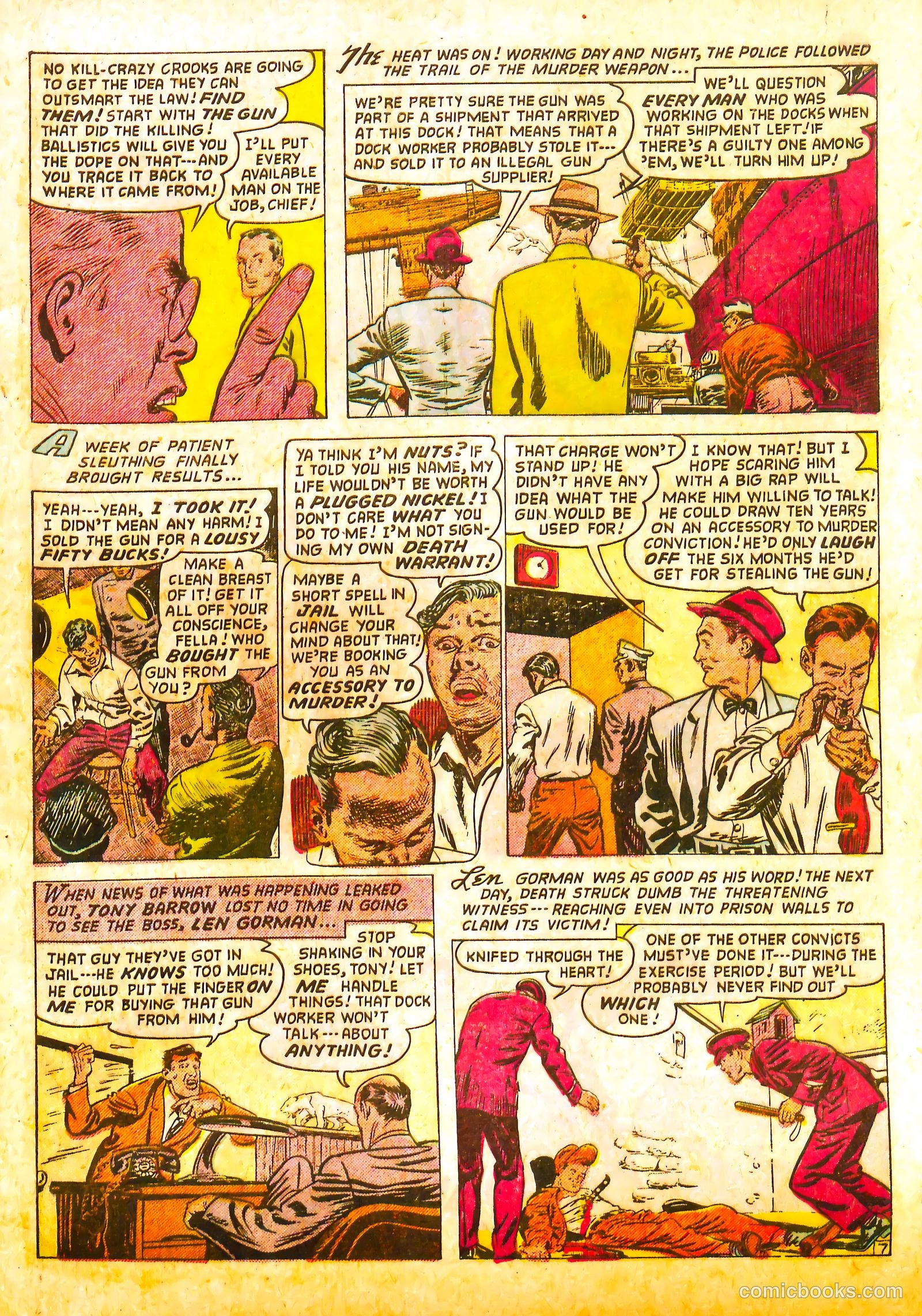 Wanted Comics #53 (1953) — page 9 of 36