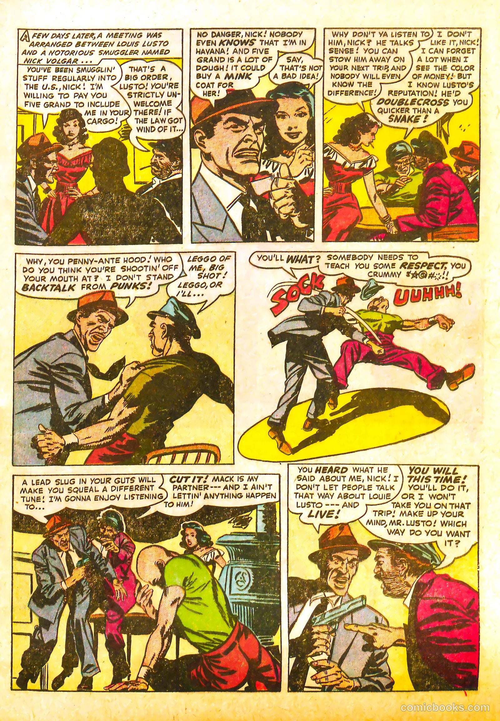 Wanted Comics #53 (1953) — page 17 of 36