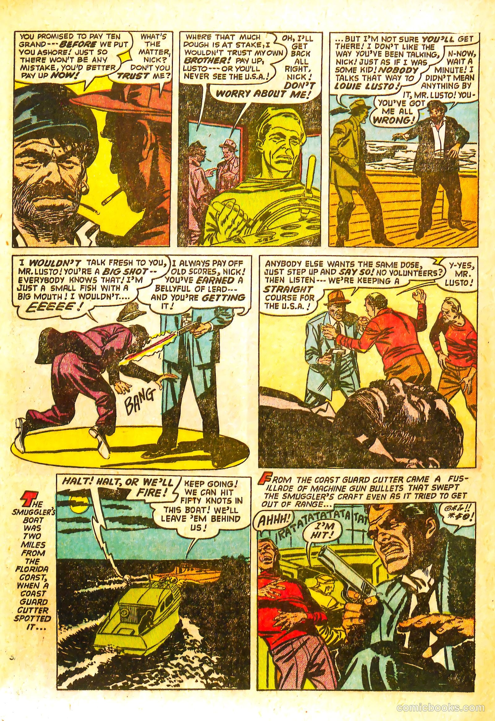 Wanted Comics #53 (1953) — page 20 of 36