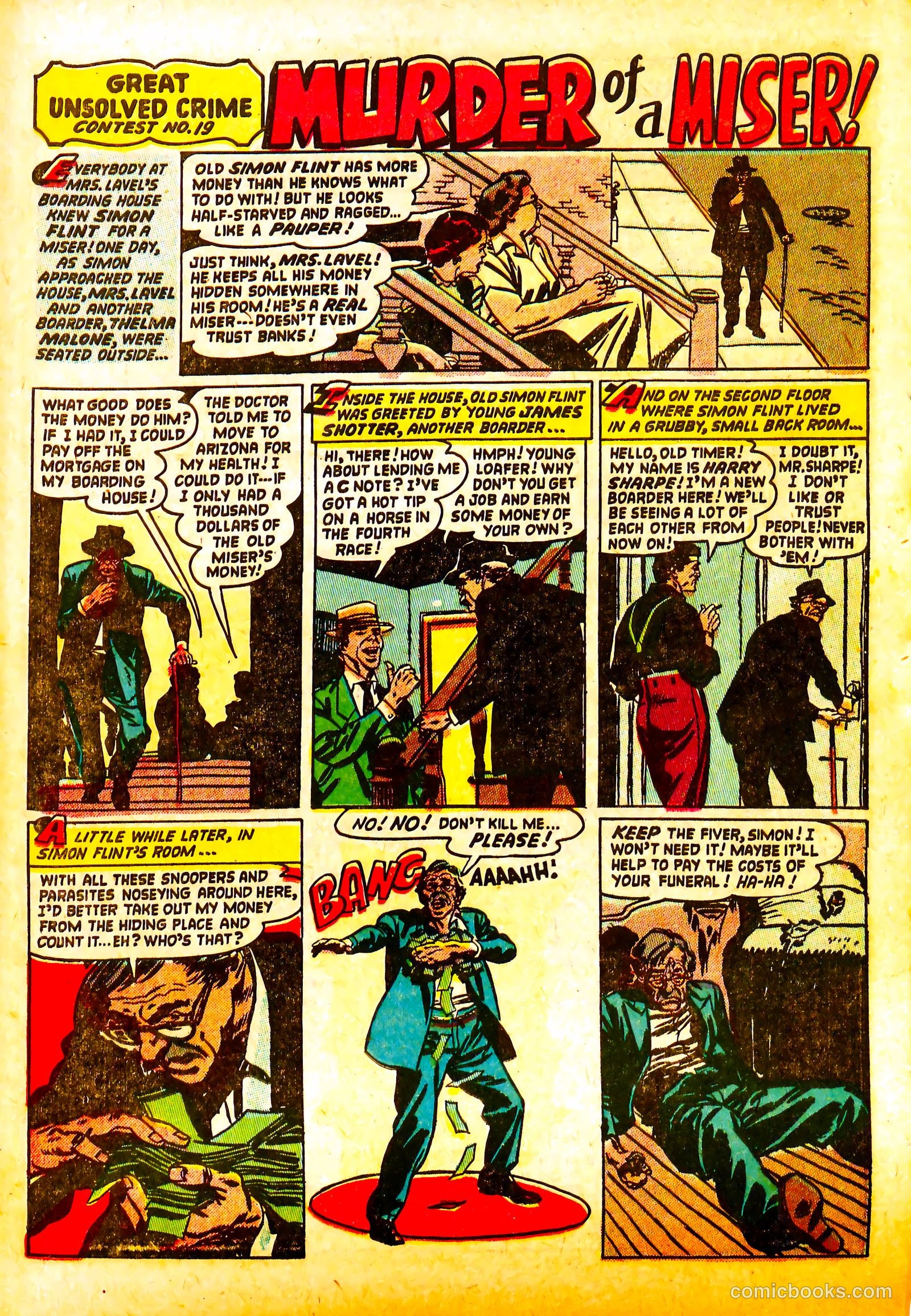 Wanted Comics #53 (1953) — page 23 of 36