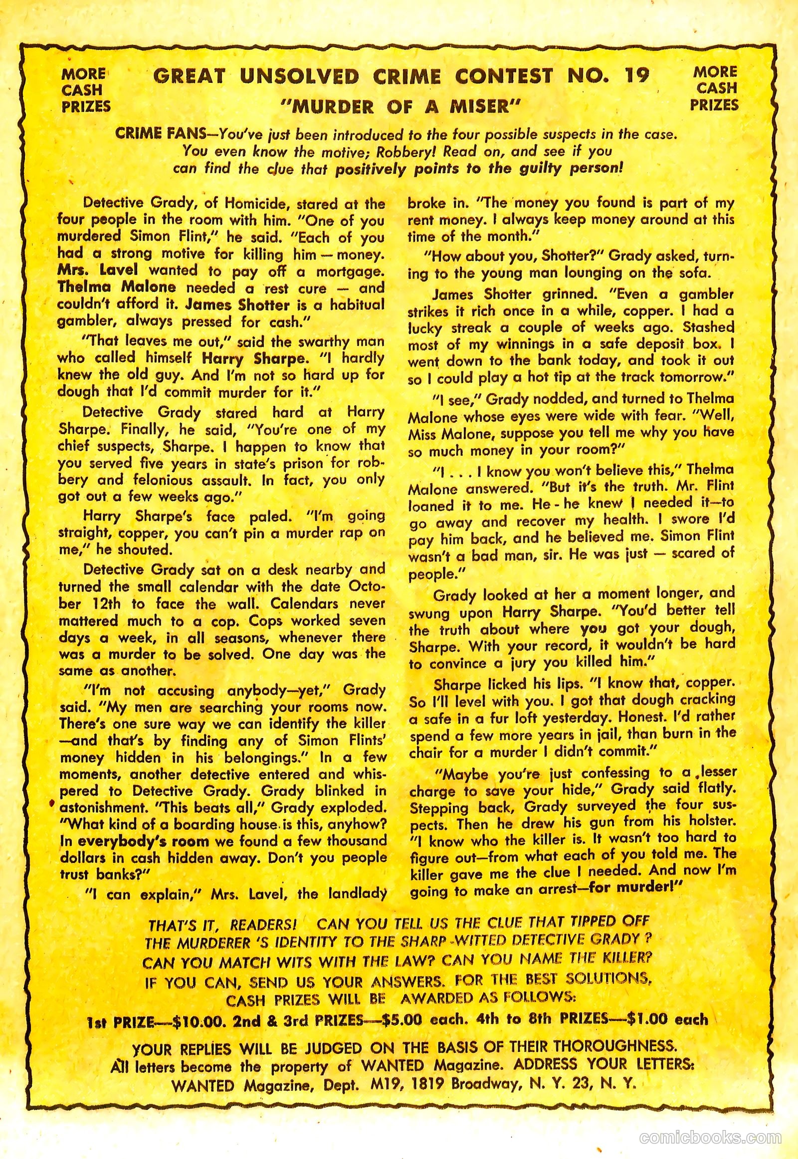 Wanted Comics #53 (1953) — page 24 of 36