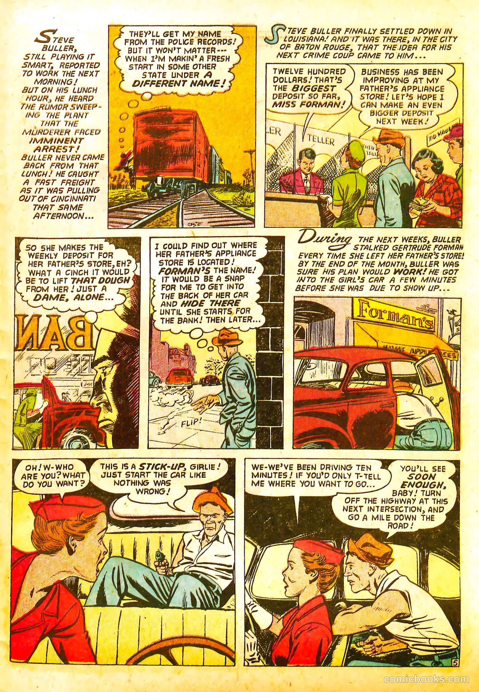 Wanted Comics #53 (1953) — page 31 of 36