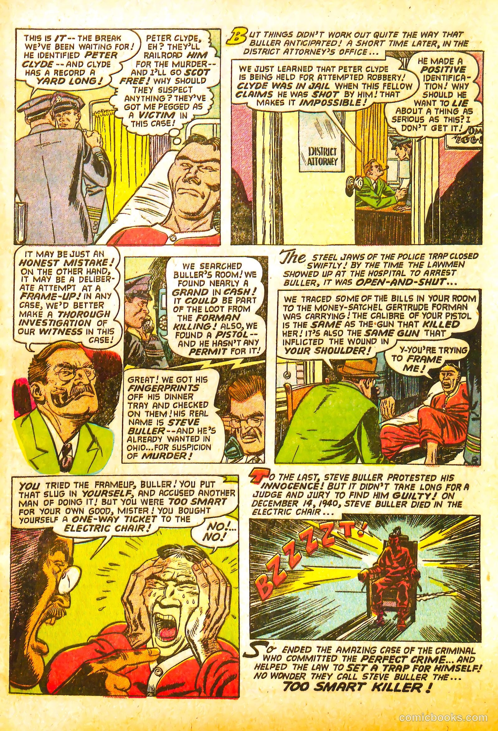 Wanted Comics #53 (1953) — page 33 of 36
