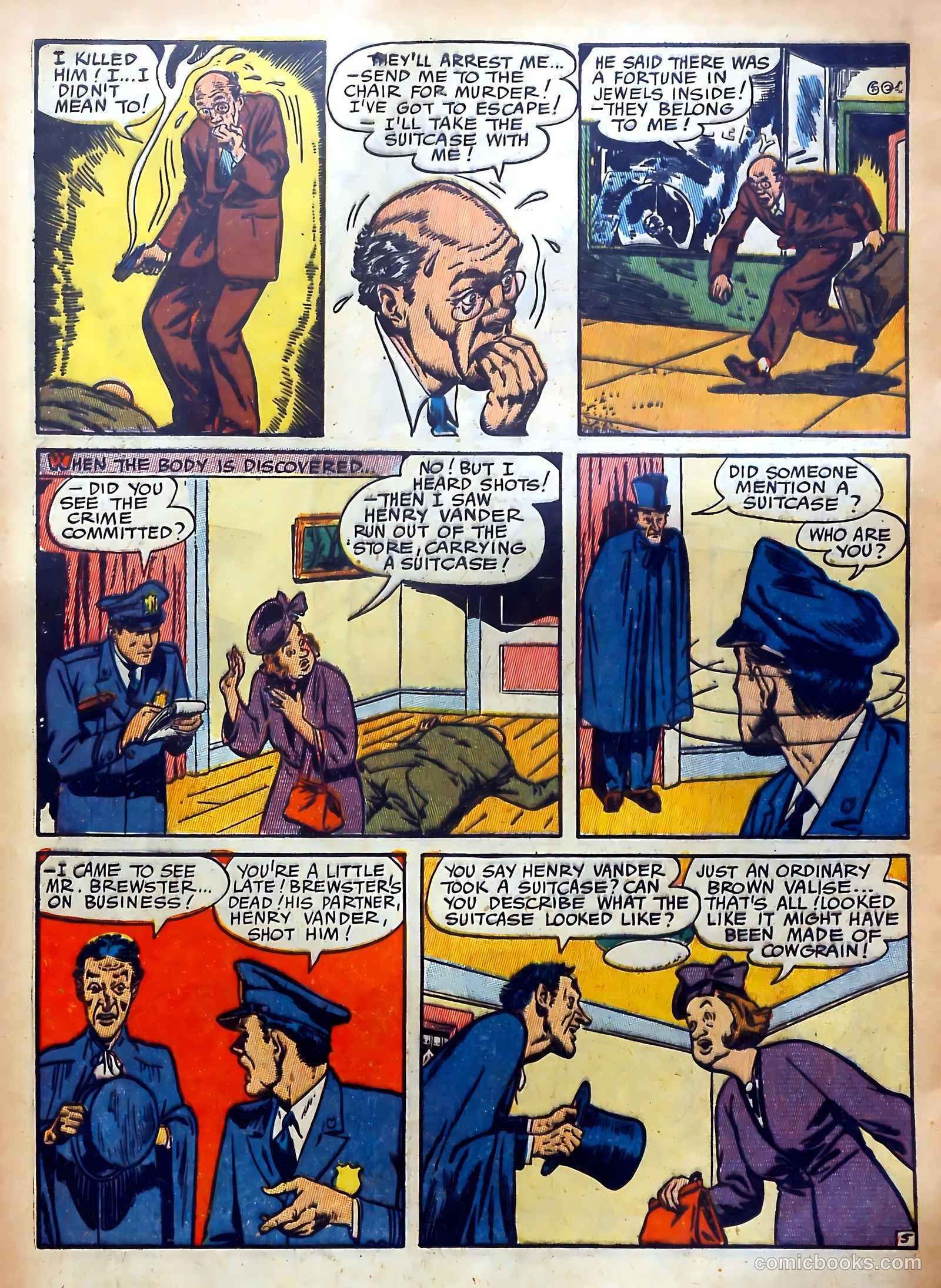 Wanted Comics #9 (1947) — page 40 of 52