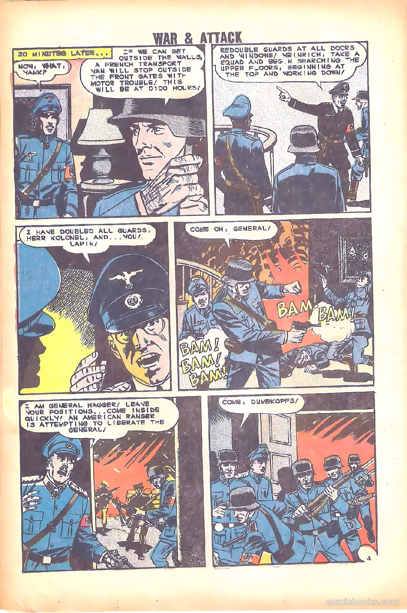War and Attack #1 (1964) — page 18 of 36