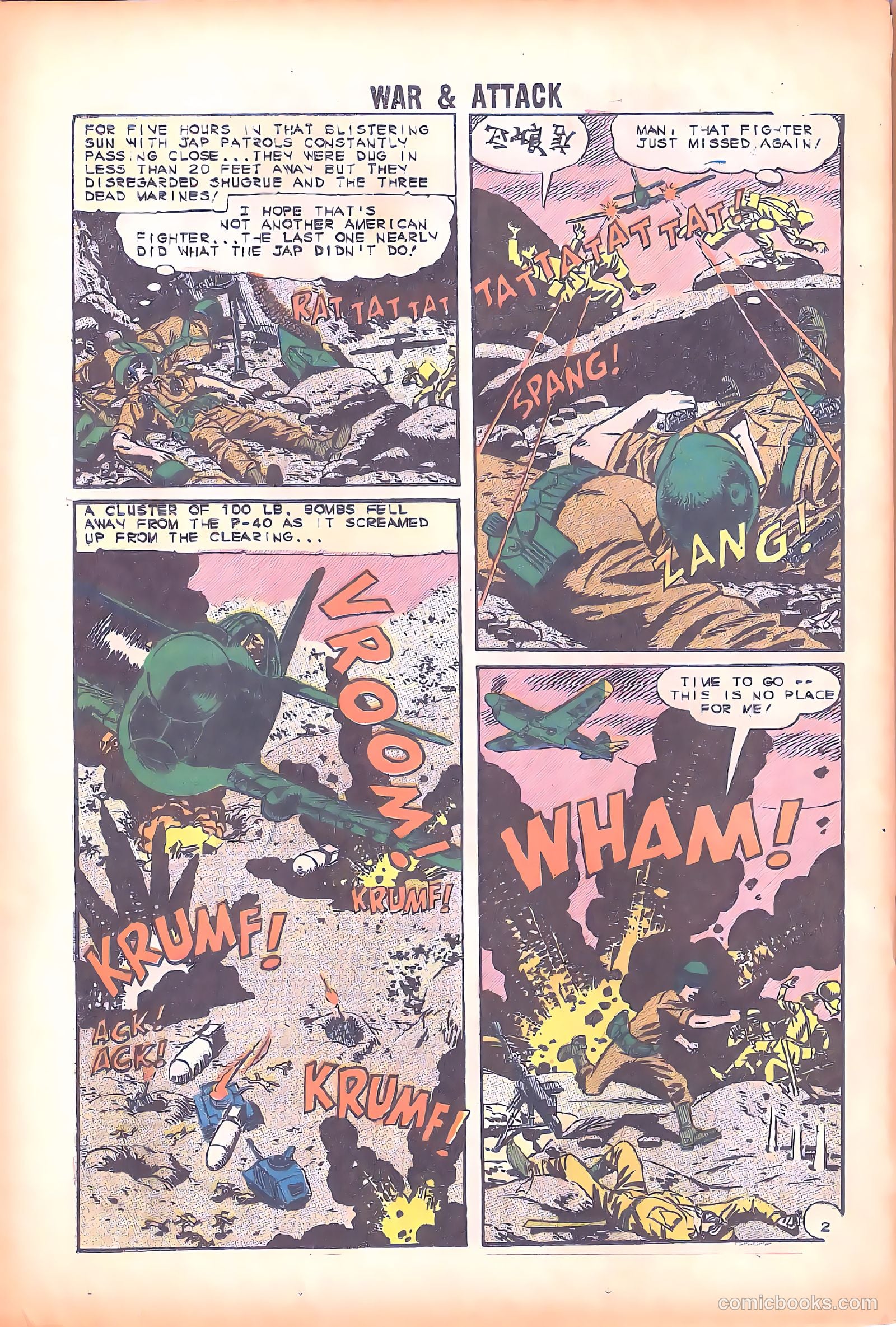 War and Attack #1 (1964) — page 24 of 36