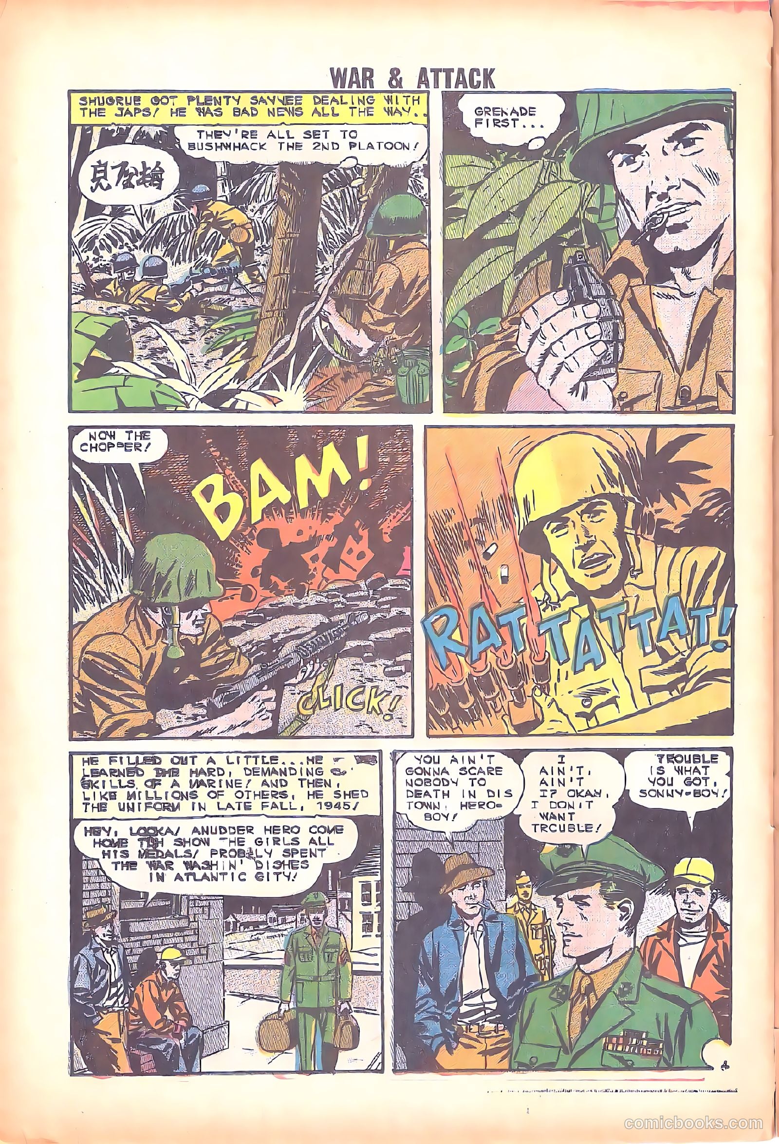 War and Attack #1 (1964) — page 26 of 36