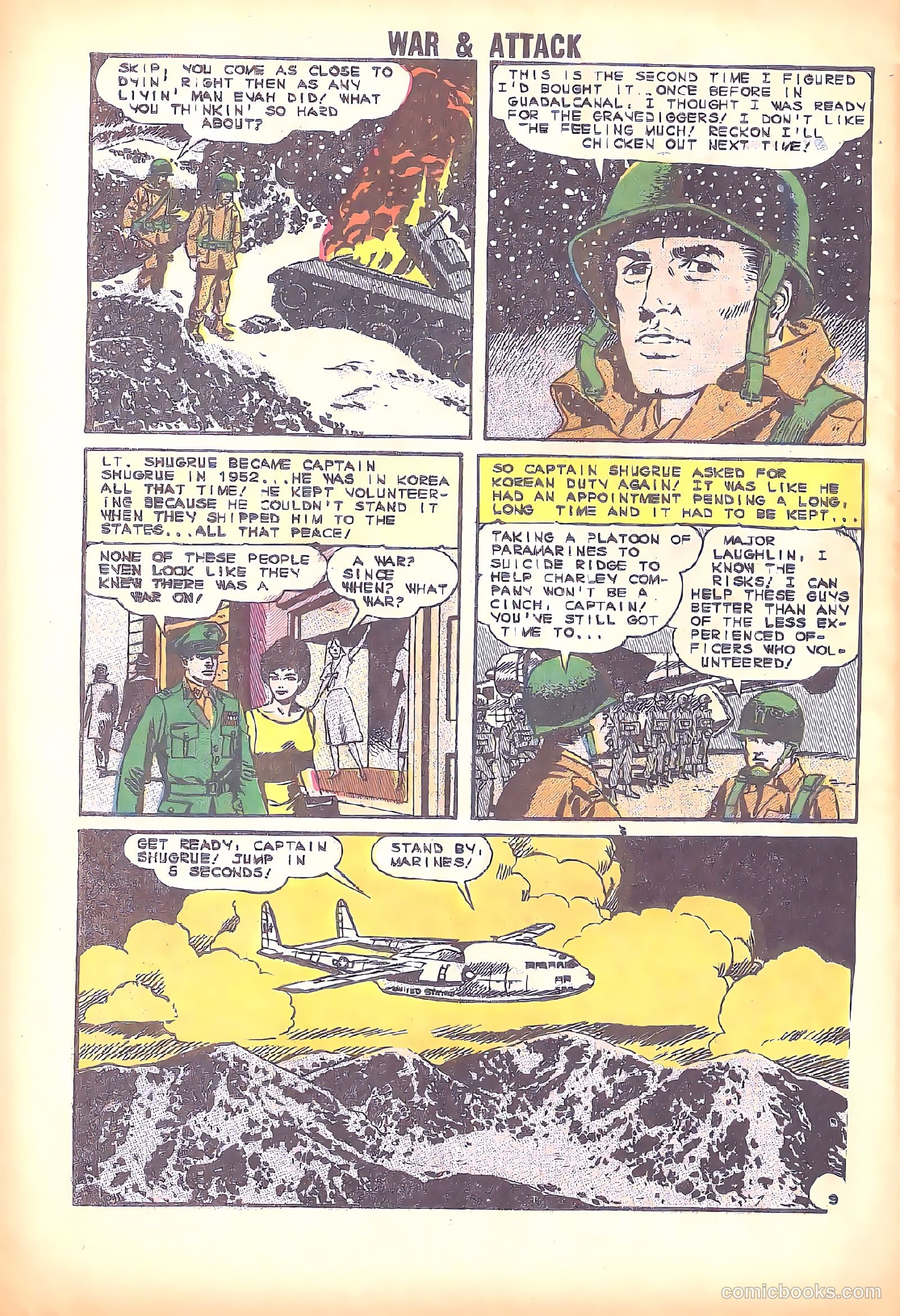 War and Attack #1 (1964) — page 32 of 36