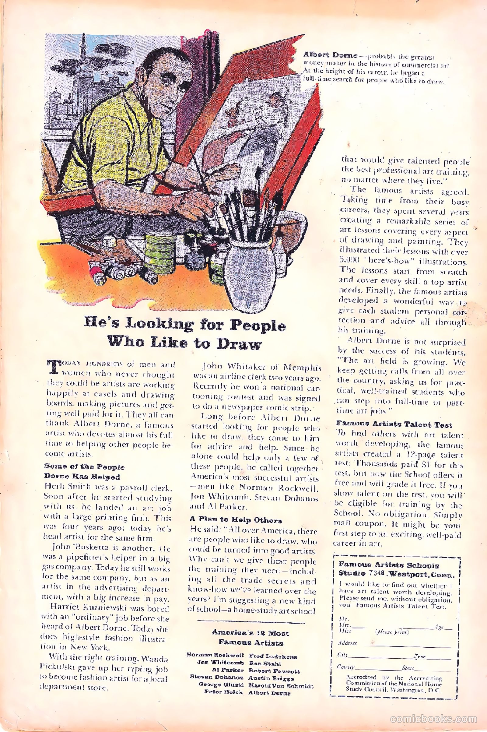 War and Attack #1 (1964) — page 36 of 36