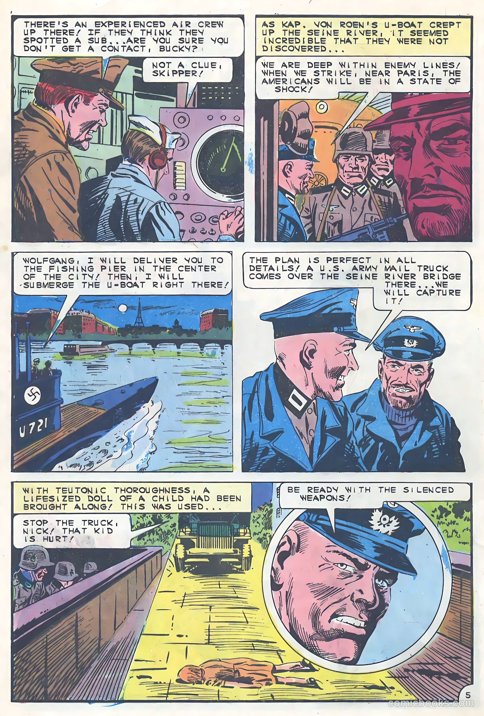 War and Attack #54 (1966) — page 8 of 36