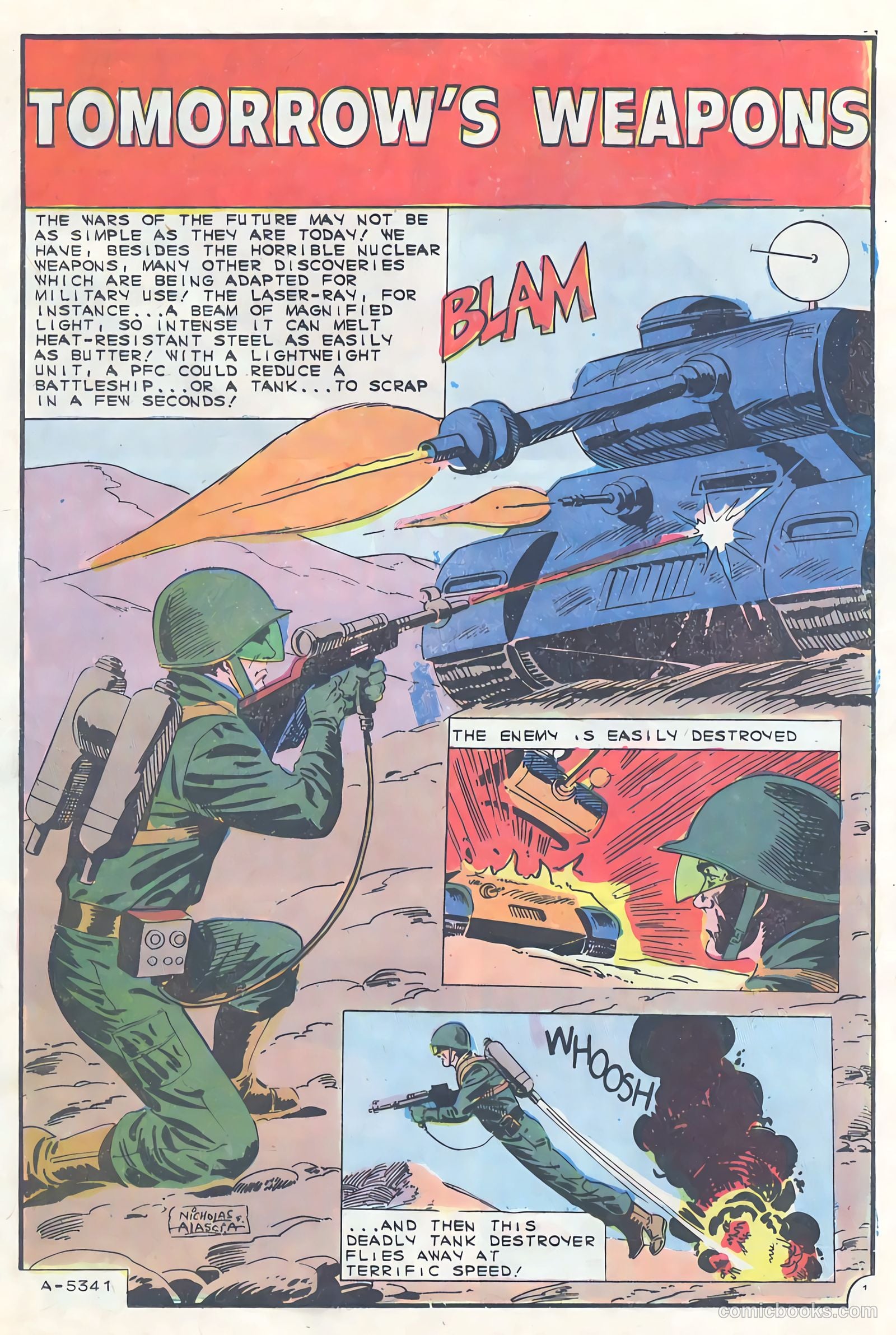 War and Attack #54 (1966) — page 21 of 36